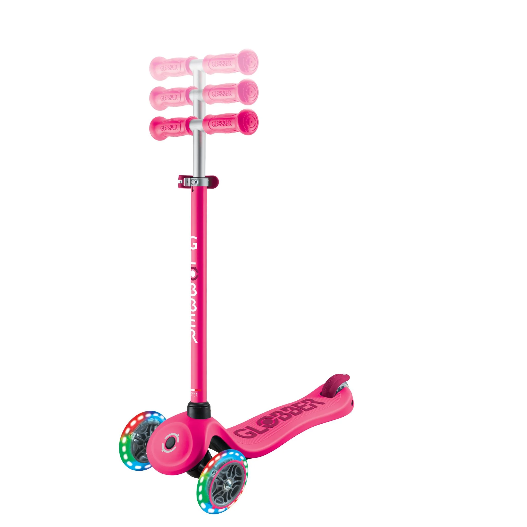 Globber Go Up Sporty Lights V2 - Fuchsia/Dark Pink - Image 7