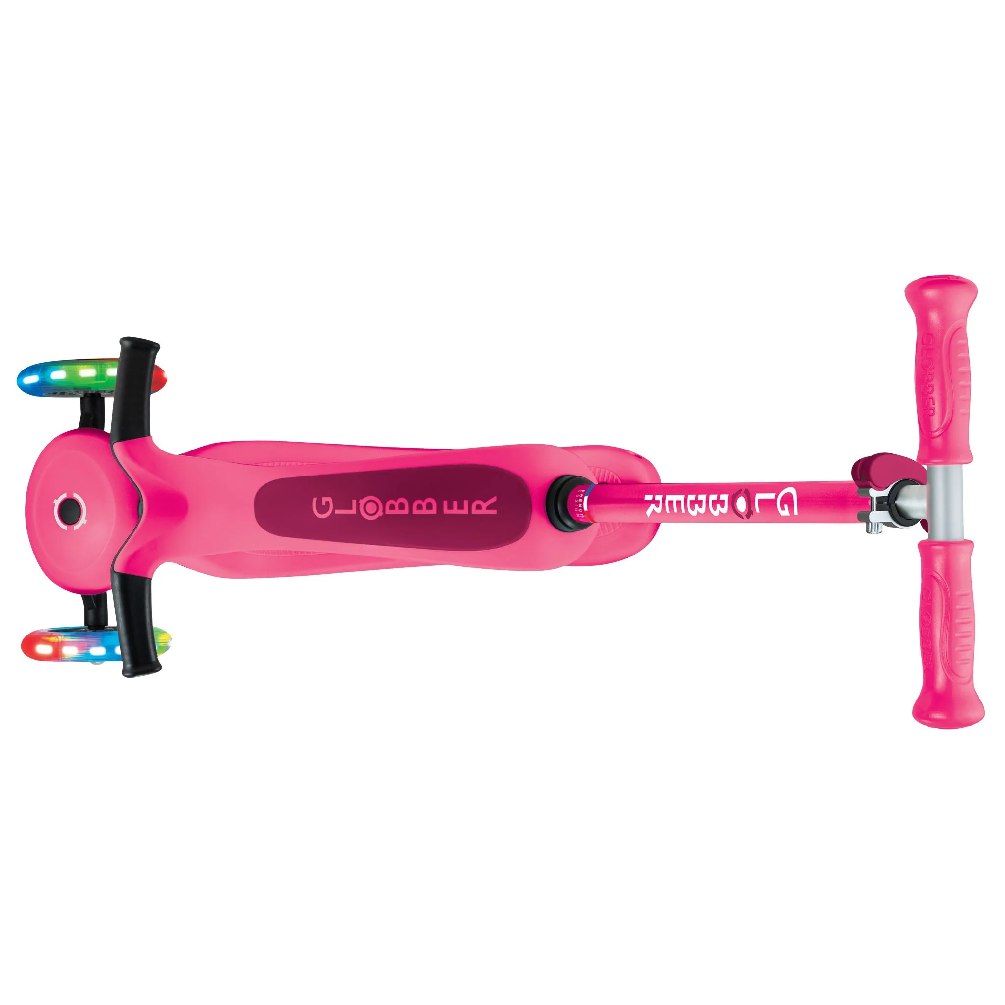 Globber Go Up Sporty Lights V2 - Fuchsia/Dark Pink - Image 9