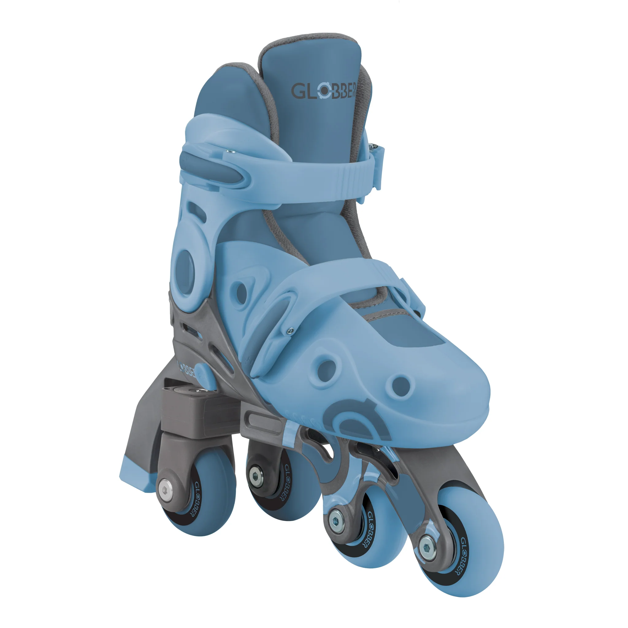 Globber Learning Inline Skates 2 In 1 Size S/M - Ash Blue - Image 2
