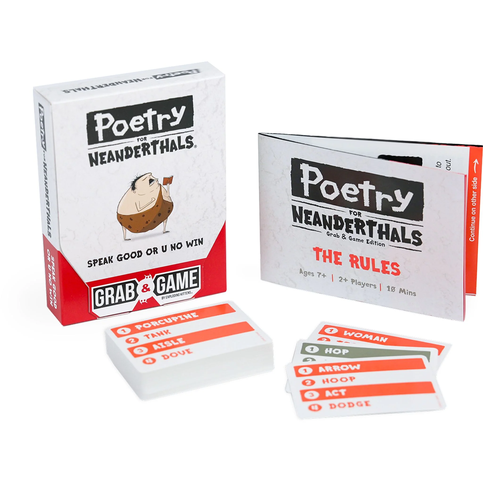 Grab & Game - Poetry For Neanderthals - Image 2