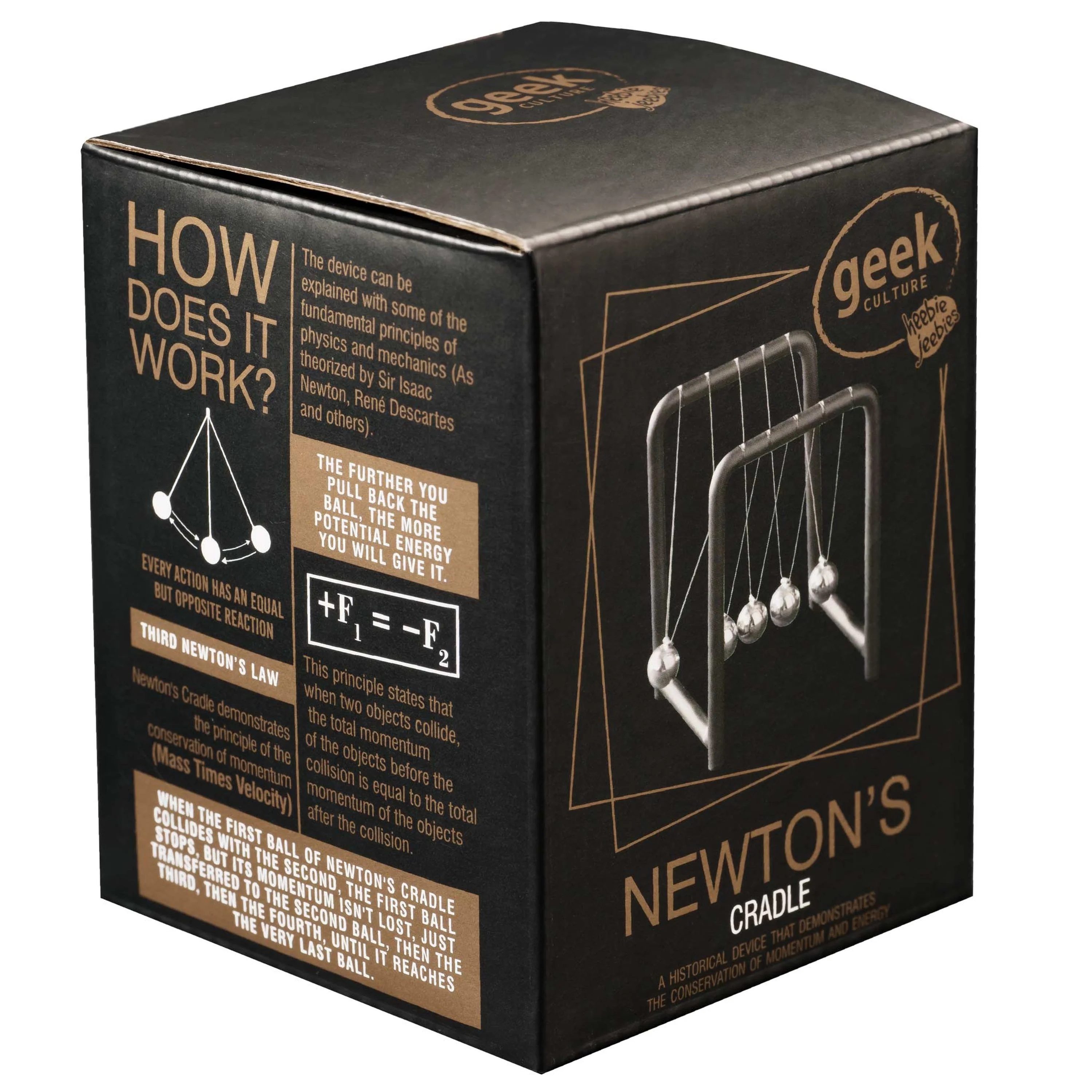 Heebie Jeebies 9cm Newton's Cradle - Image 2