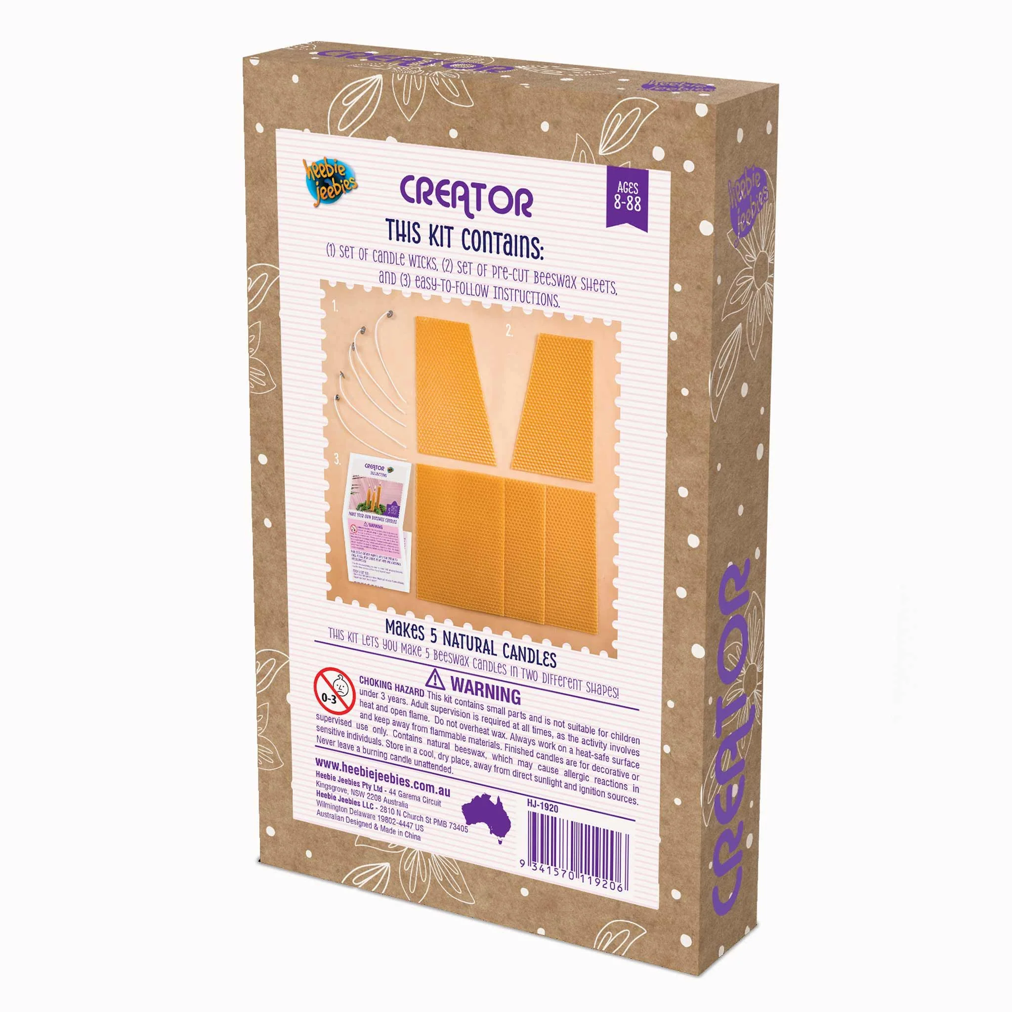 Heebie Jeebies Creator Beeswax Candles - Image 7