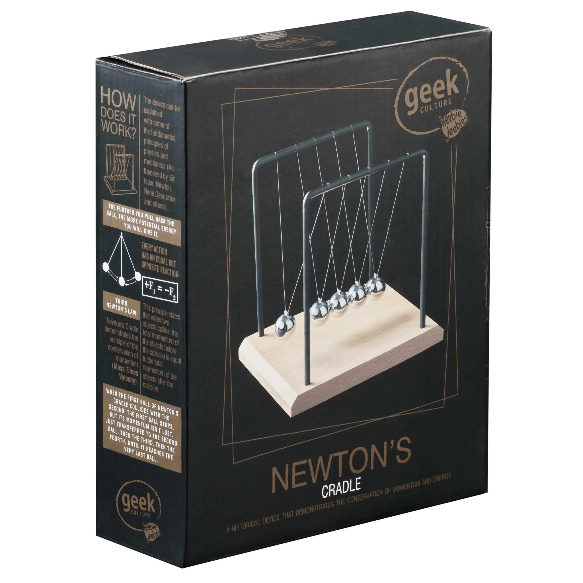 Heebie Jeebies Newtons Cradle 18cm