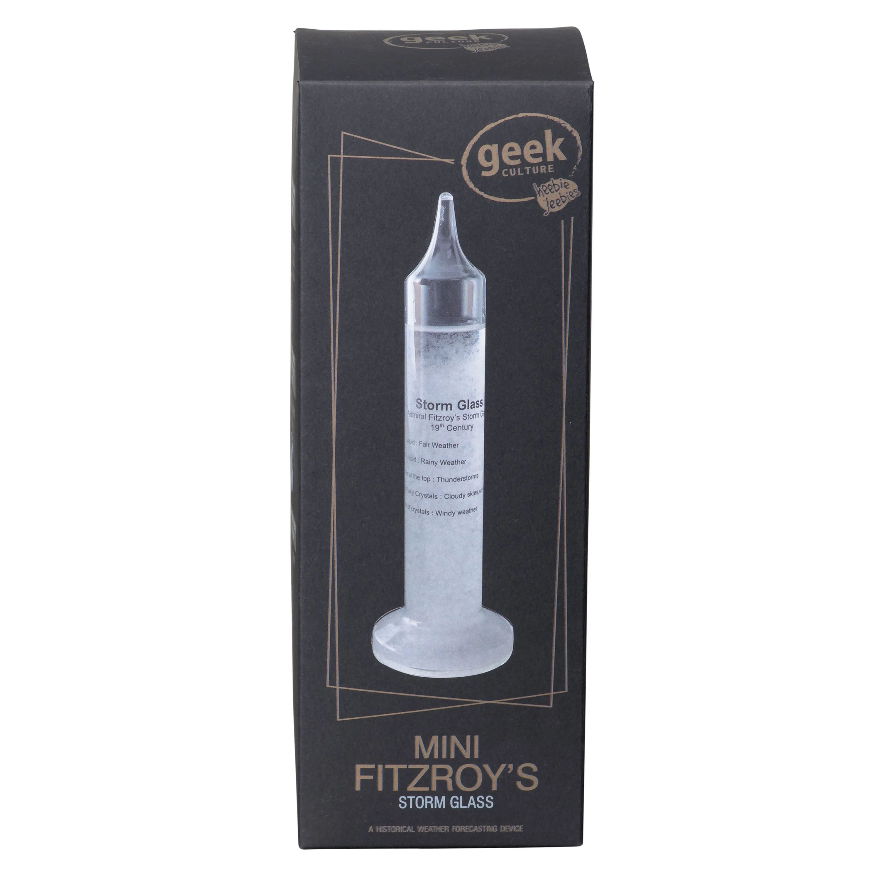 Heebie Jeebies Heebies Jeebies Mini 15cm Storm Glass