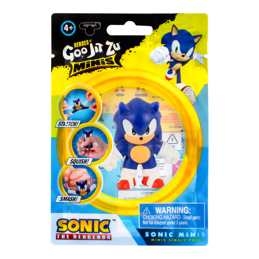 Heroes Of Goo Jit Zu Sonic S3 Minis Single Pack Assorted Styles