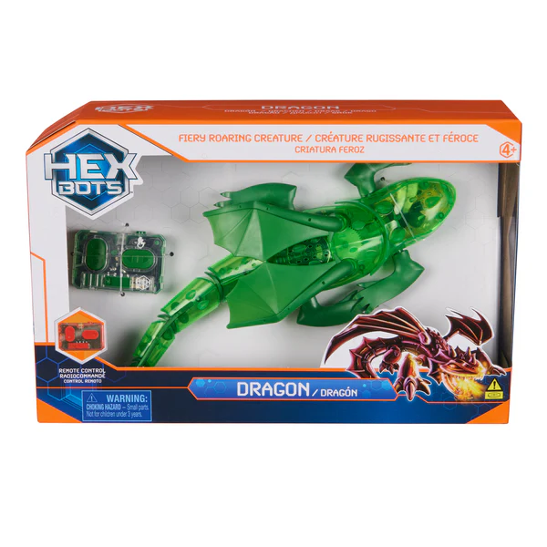 Hex Bots Dragon Green