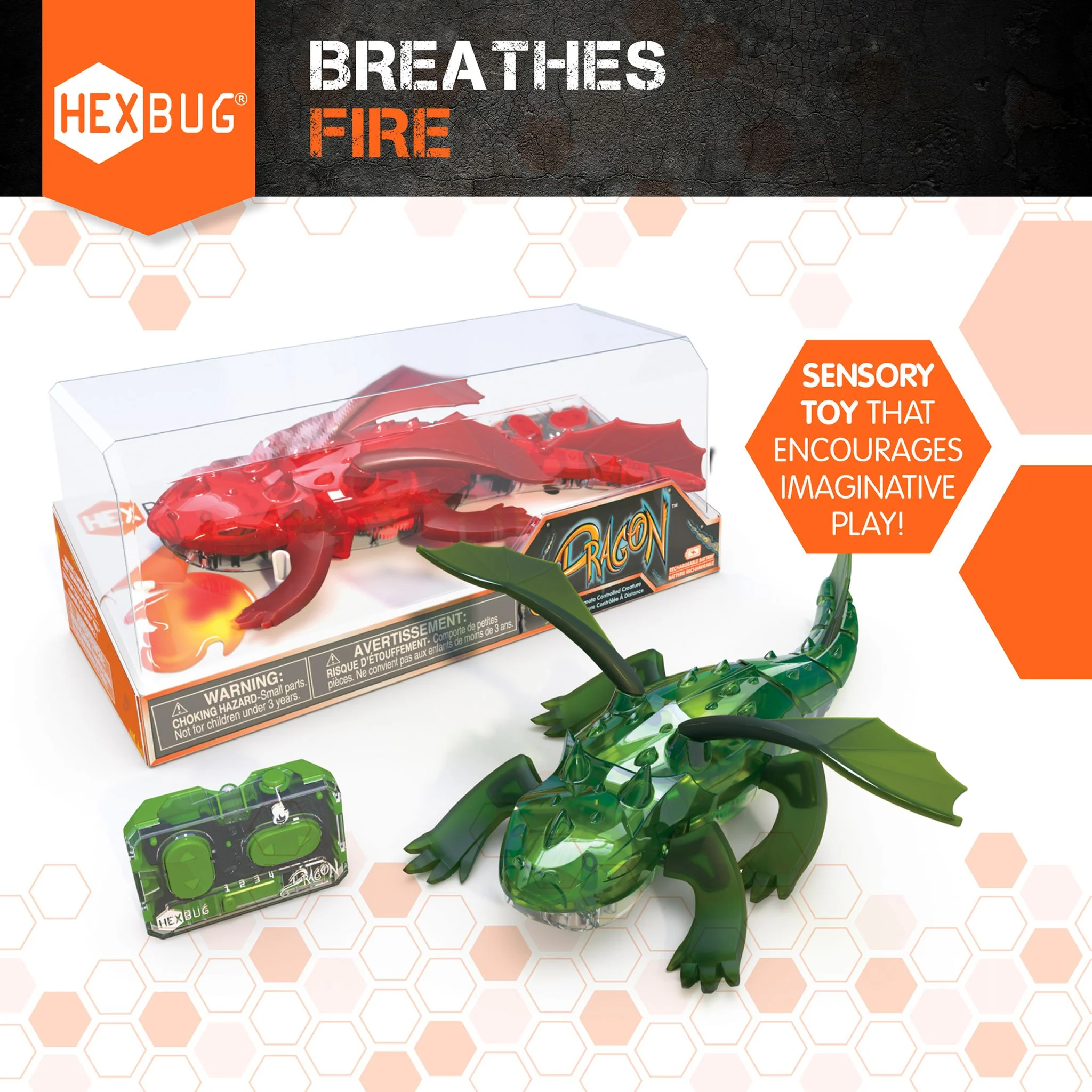 HEXBUG Remote Control Dragon - Green - Image 4