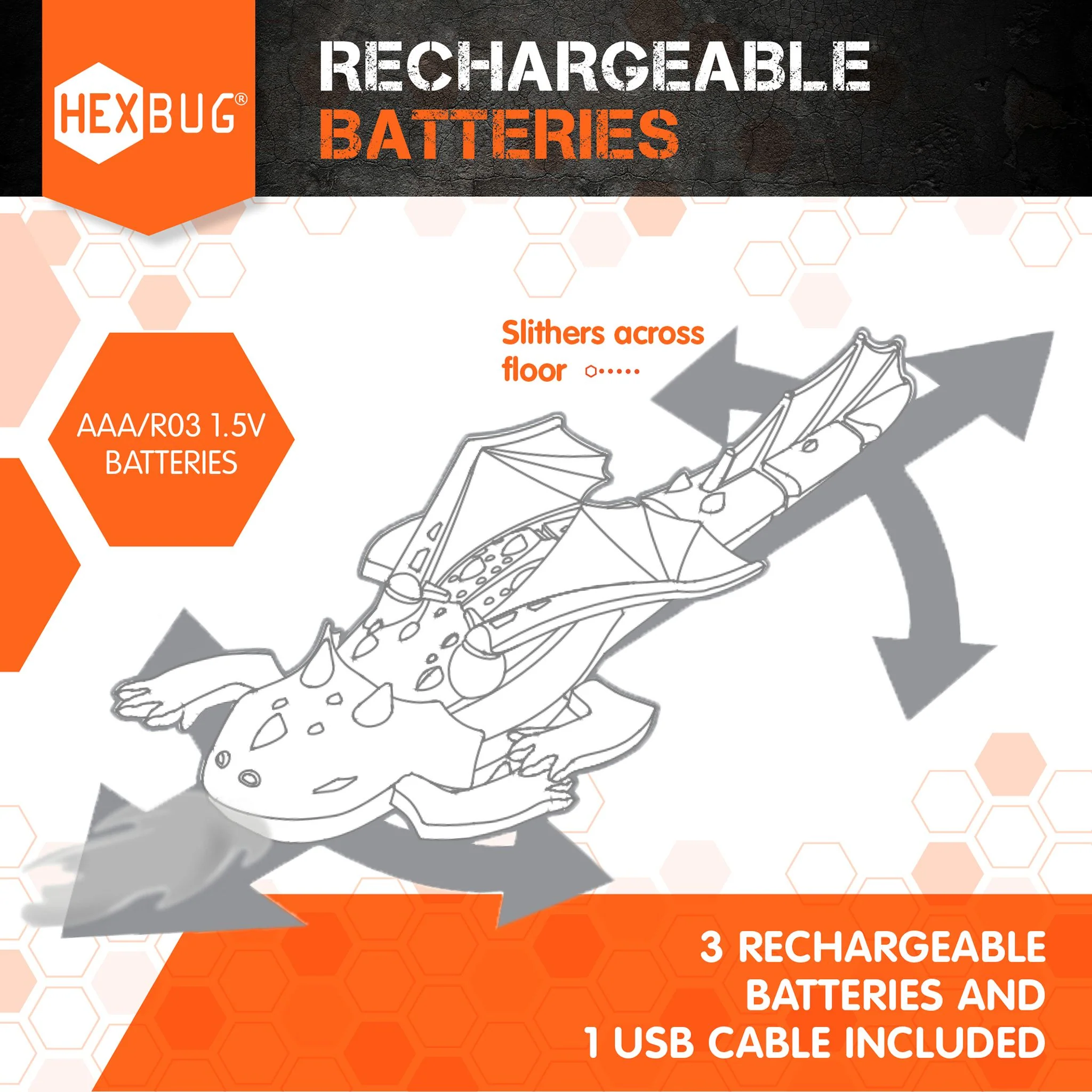 HEXBUG Remote Control Dragon - Green - Image 5