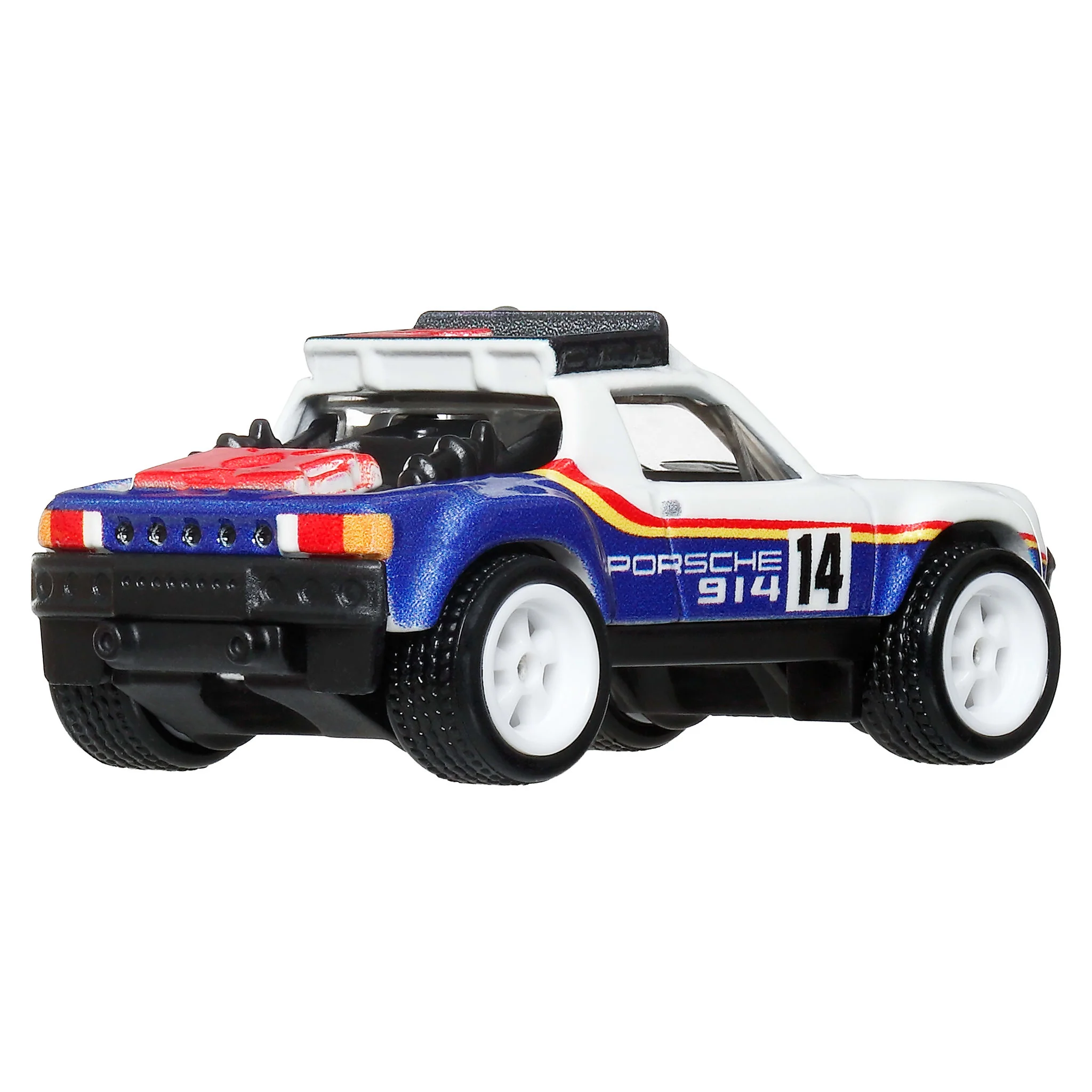 Hot Wheels Premium Thrill Climbers 1:64 Die-Cast Porsche 914 Safari - Image 4