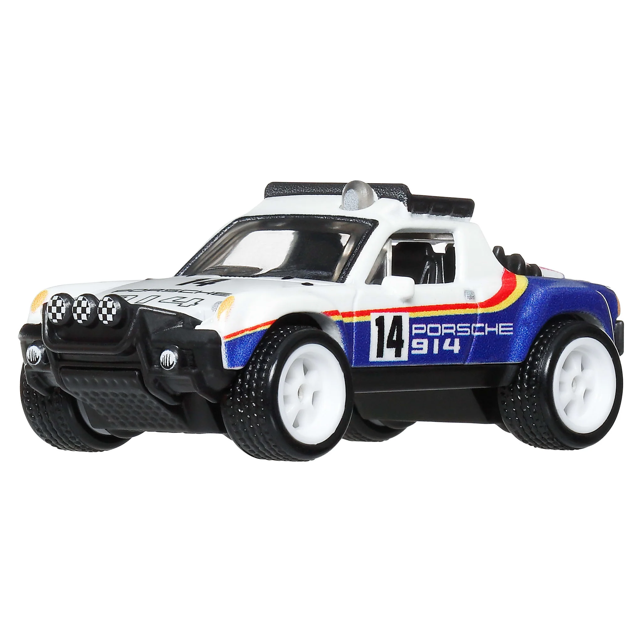 Hot Wheels Premium Thrill Climbers 1:64 Die-Cast Porsche 914 Safari - Image 6
