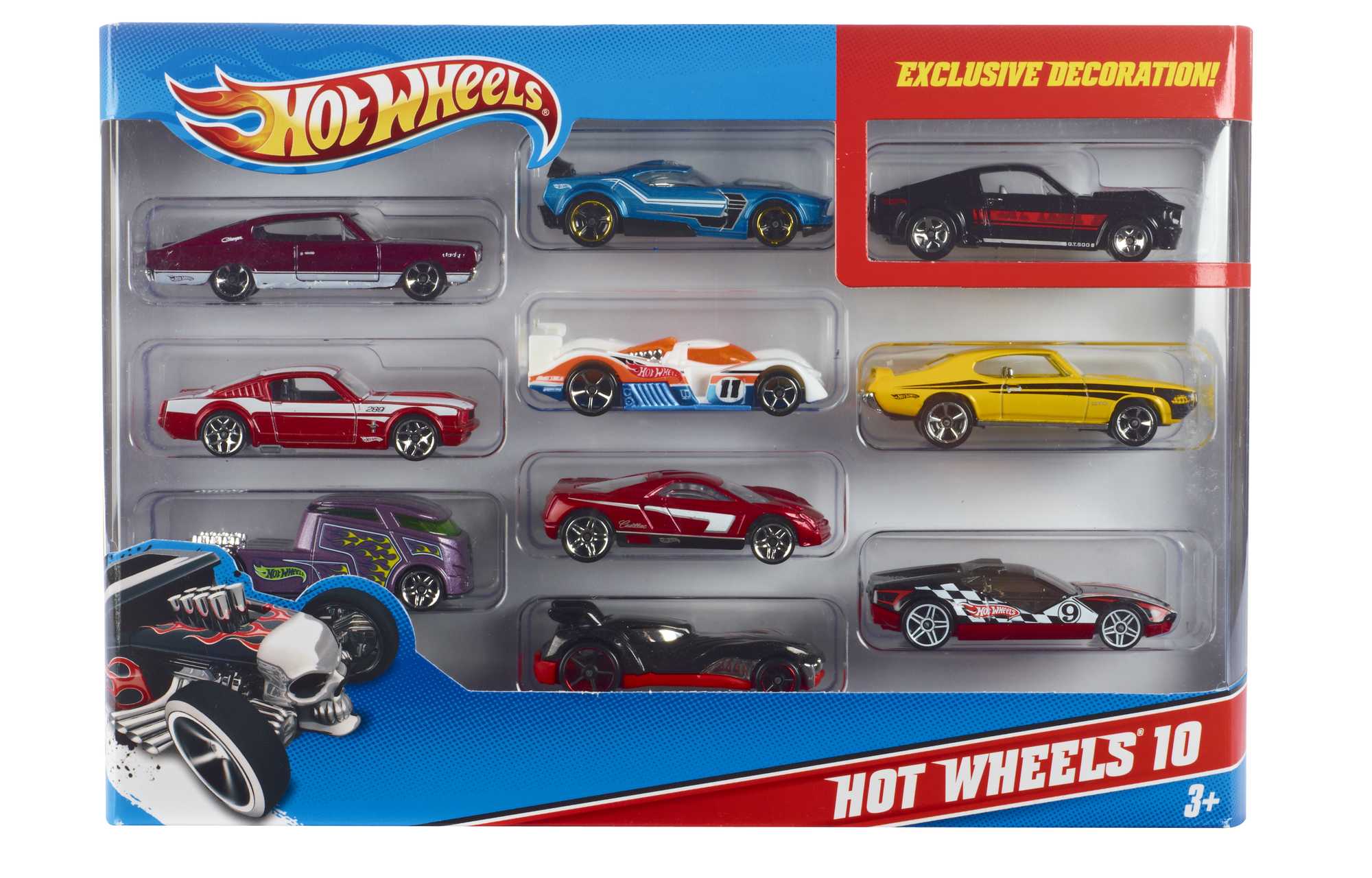 Hot Wheels 10 Car Pack Assorted Styles - Image 12