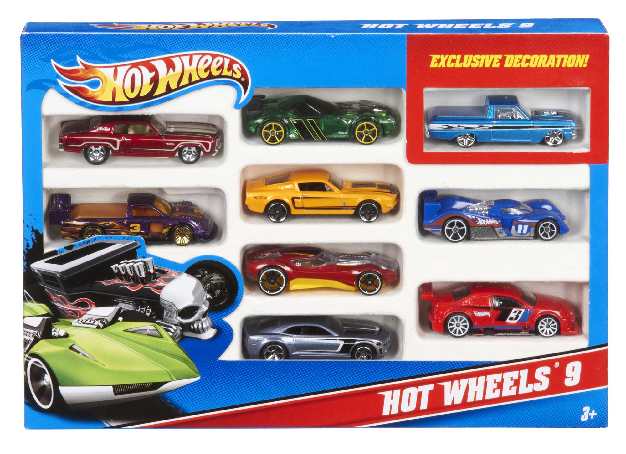 Hot Wheels 10 Car Pack Assorted Styles - Image 13
