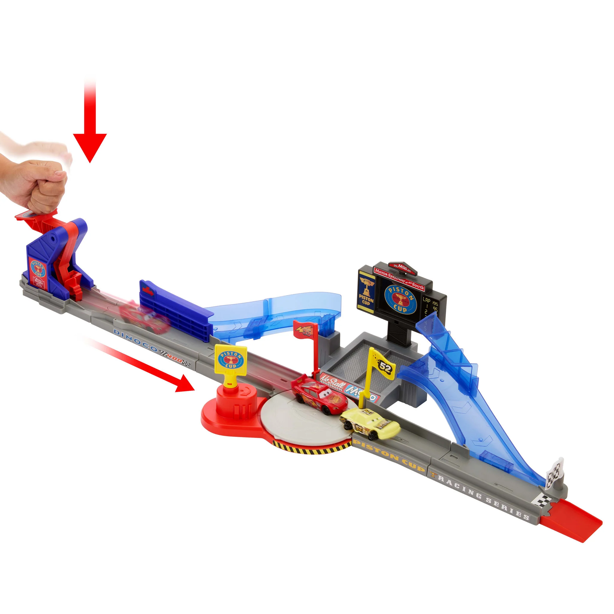 Disney Pixar Cars Piston Cup Stunting Speedway Track Set - Image 2