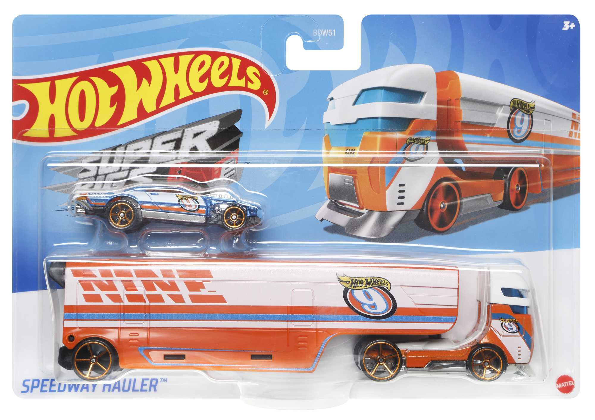 Hot Wheels Super Rigs Transporter Vehicle Assorted Styles - Image 11