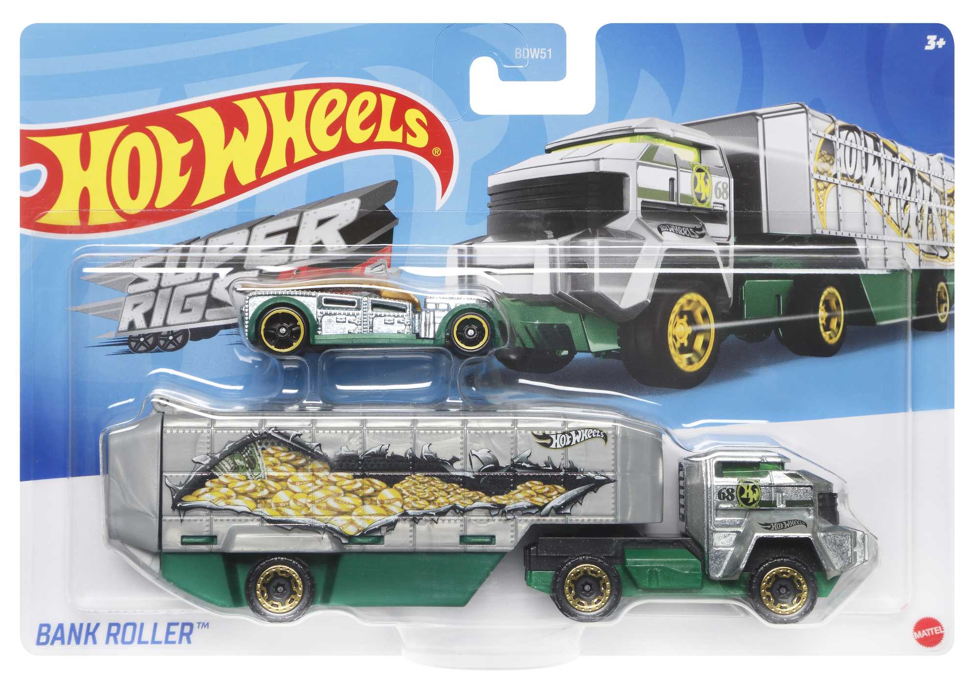 Hot Wheels Super Rigs Transporter Vehicle Assorted Styles - Image 13