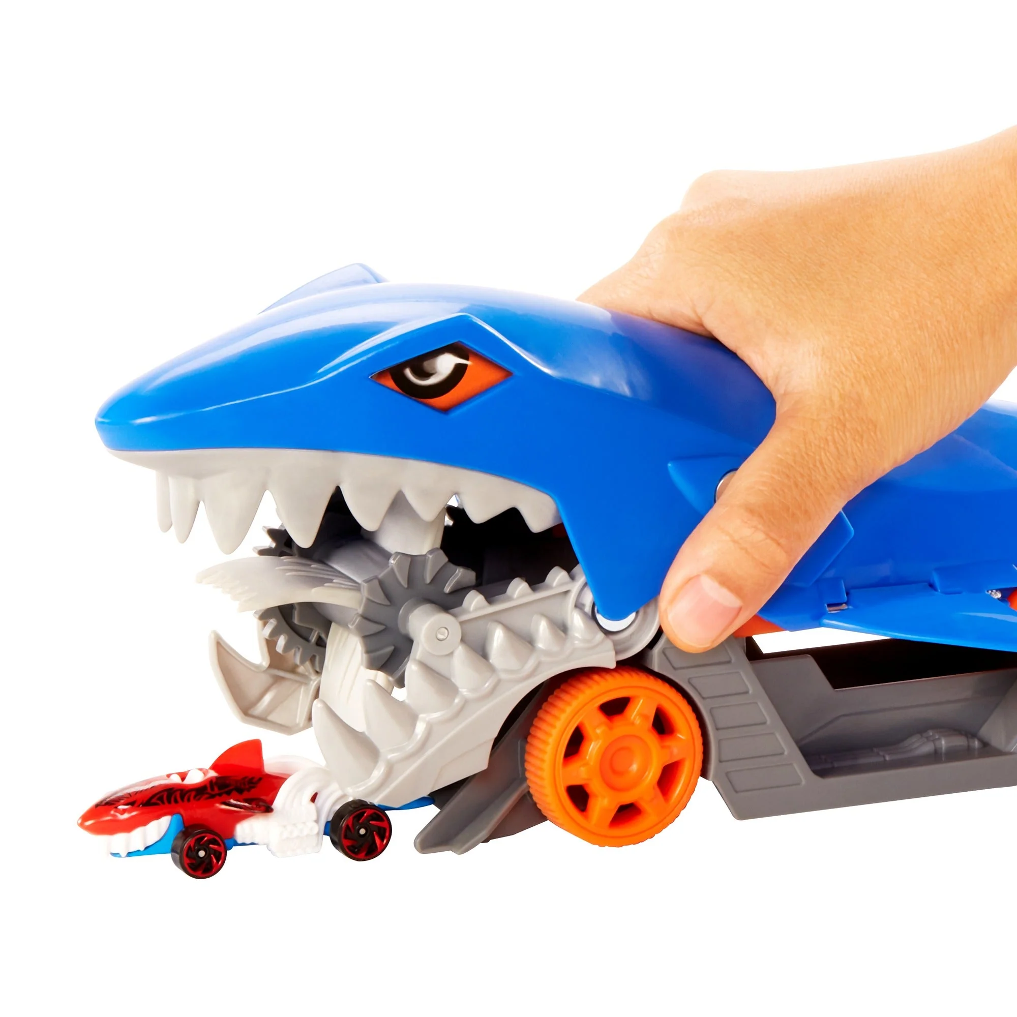 Hot Wheels Shark Chomp Transporter Playset - Image 3