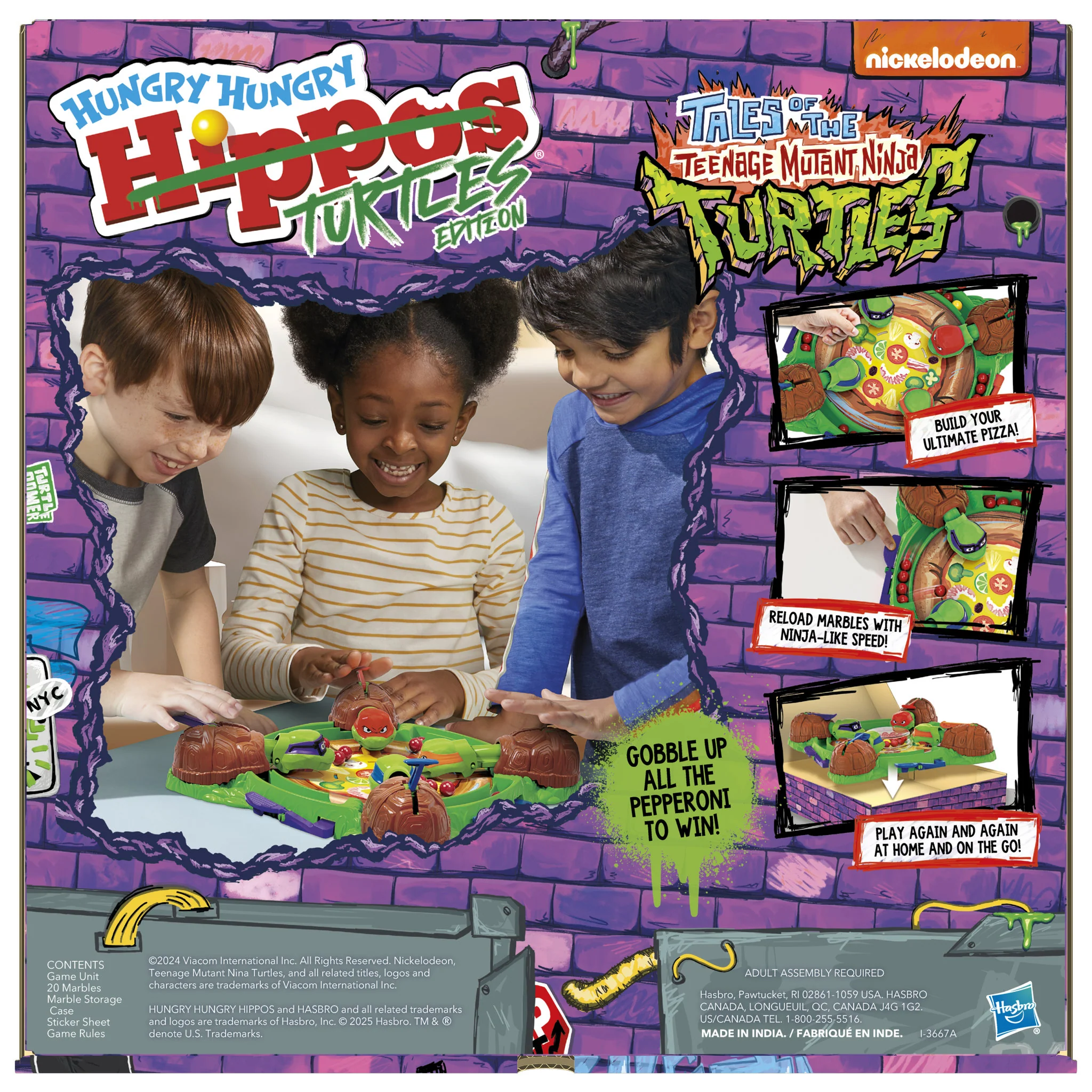 Hungry Hungry Hippos Teenage Mutant Ninja Turtles - Image 7