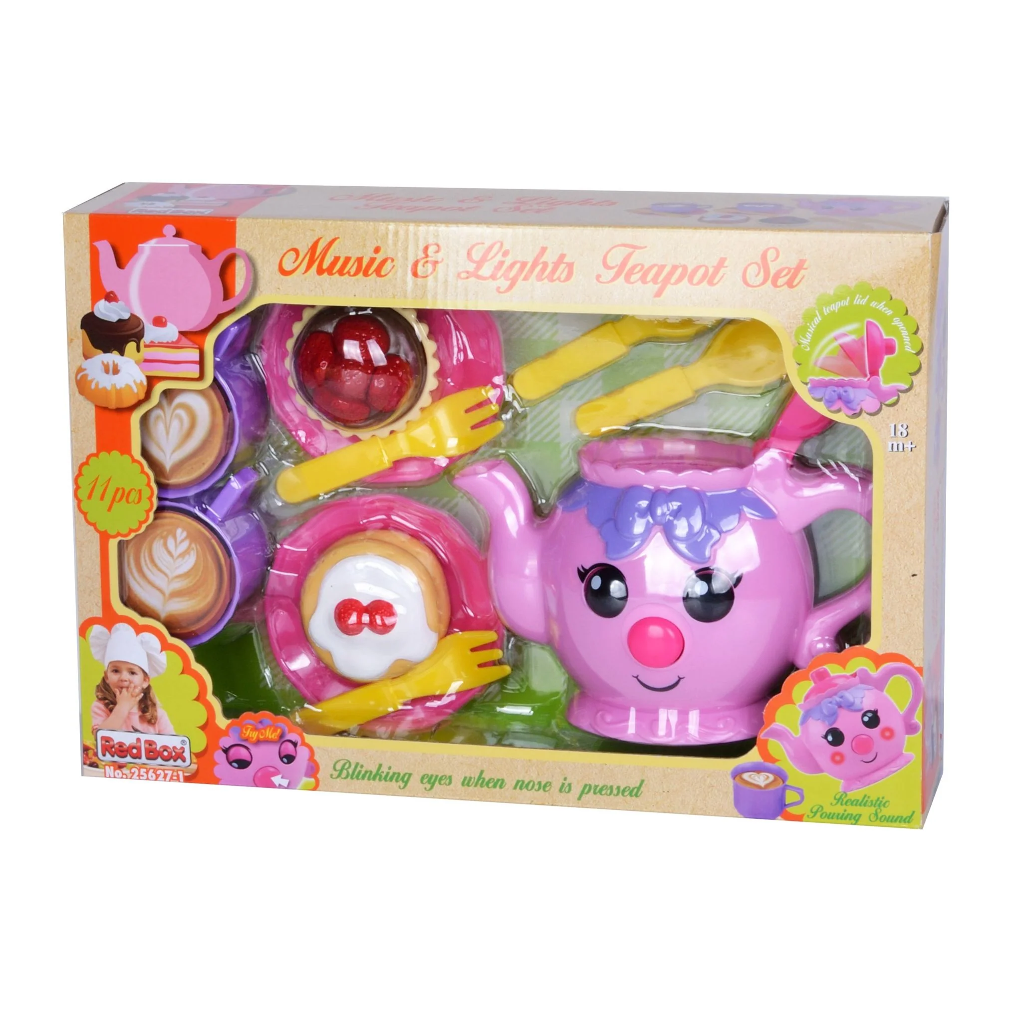Music & Light 11 Piece Teapot Set