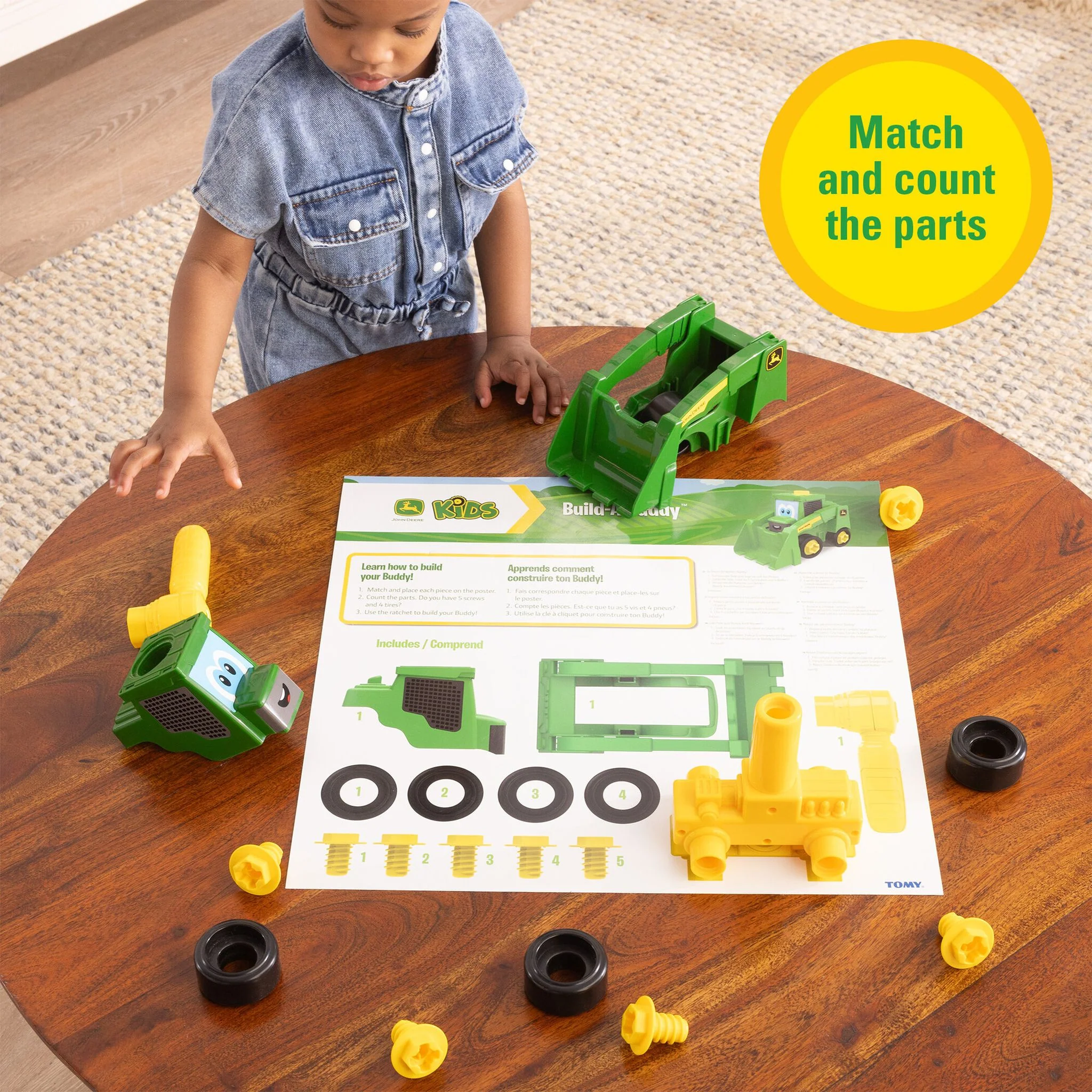 John Deere Build A Buddy Skid Steer - Image 6