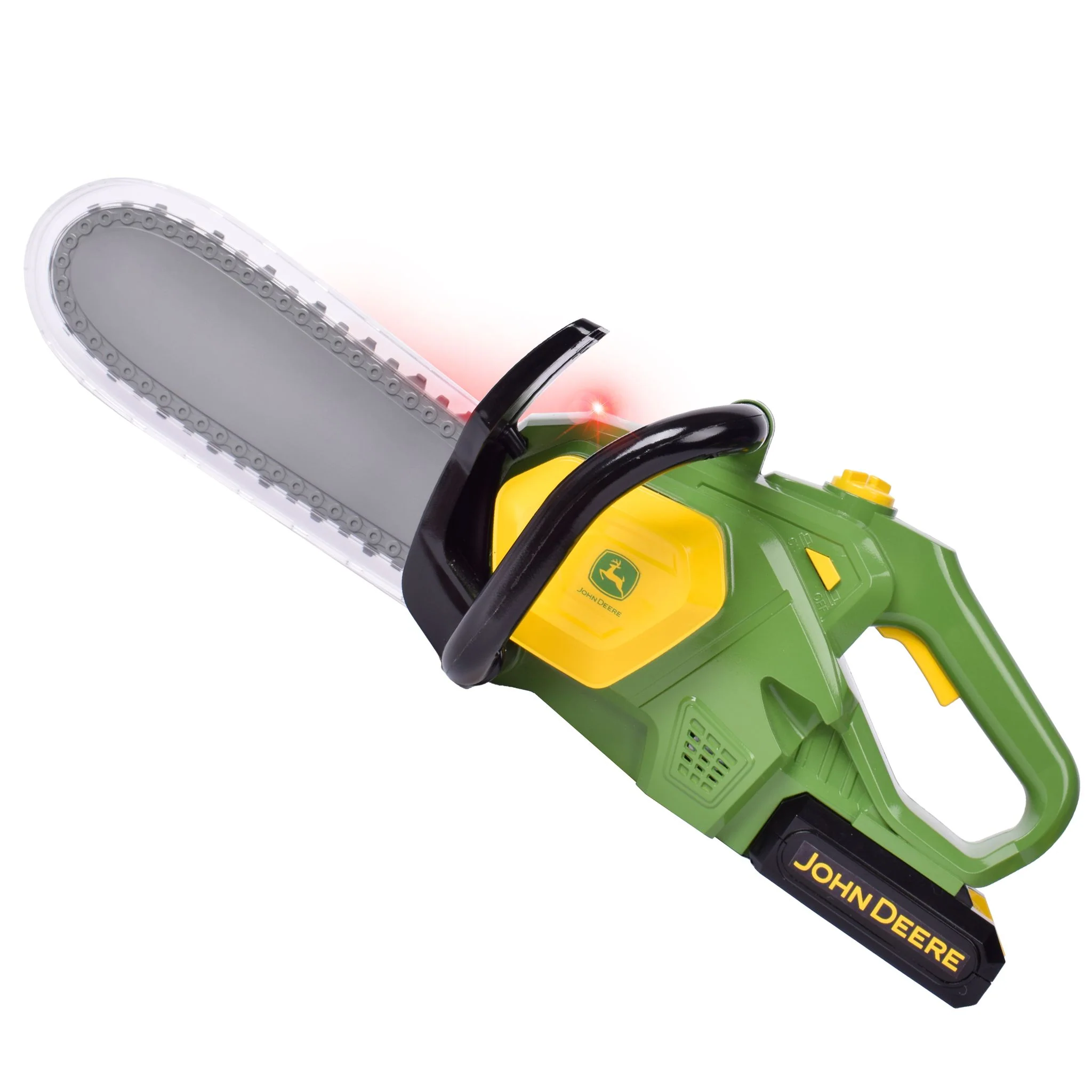 John Deere Motorised Chainsaw Toy - Image 2