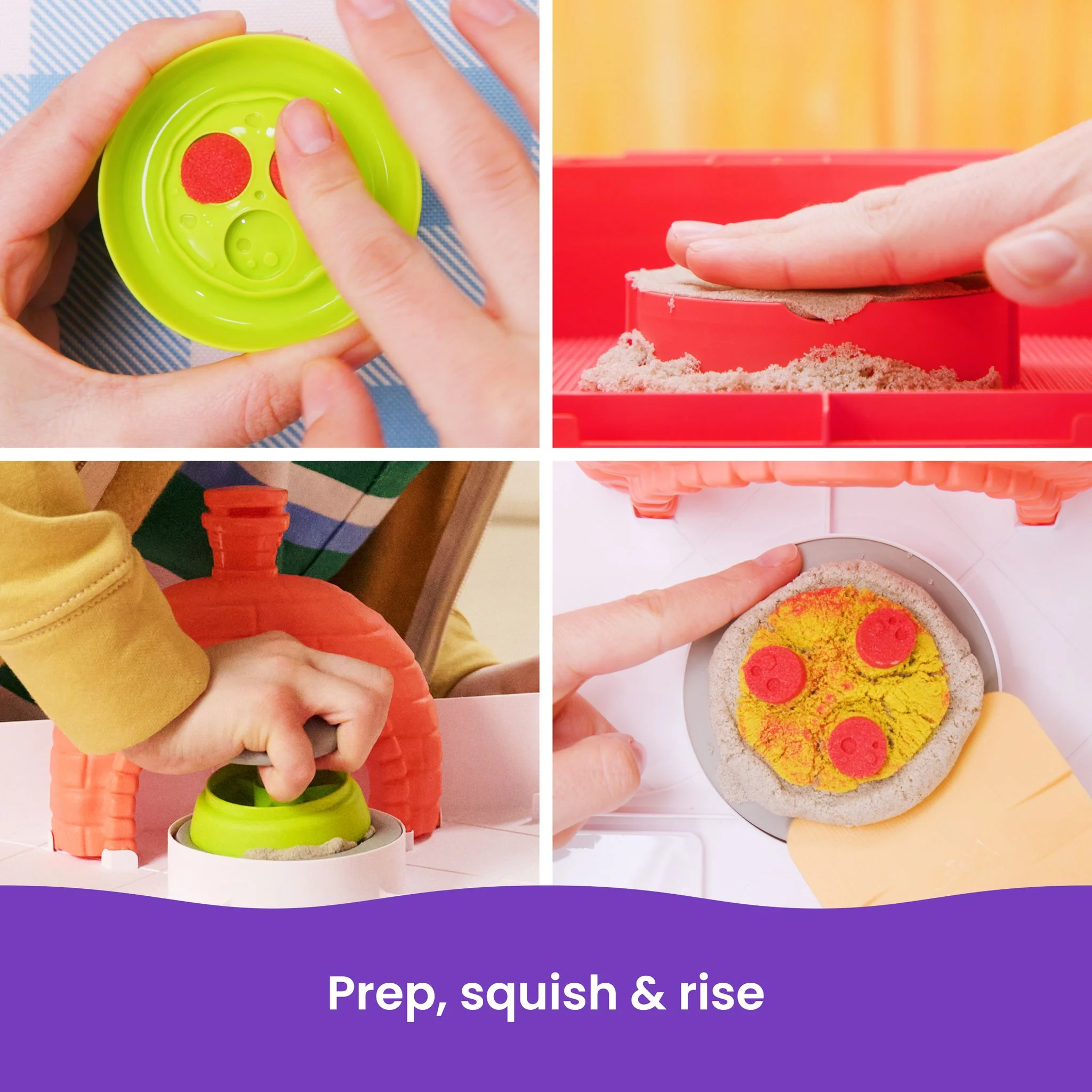 Kinetic Sand Squish Pizza - Image 10