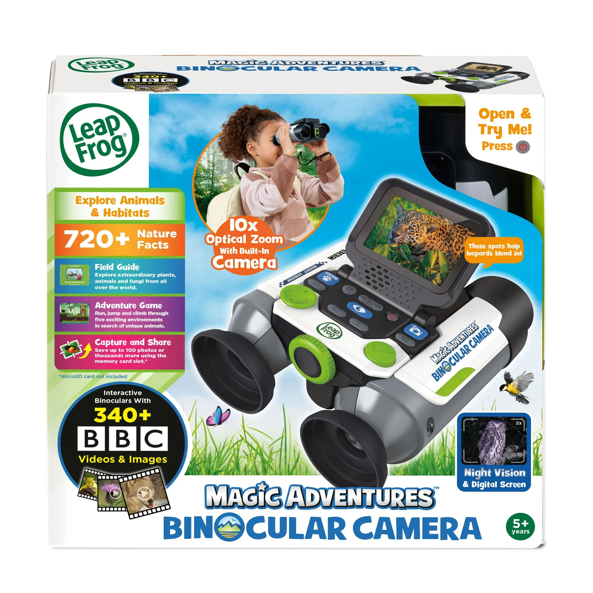 Leapfrog Binocular Camera