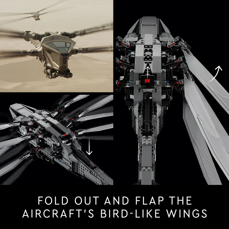 LEGO 10327 Icons Dune Atreides Royal Ornithopter - Image 5