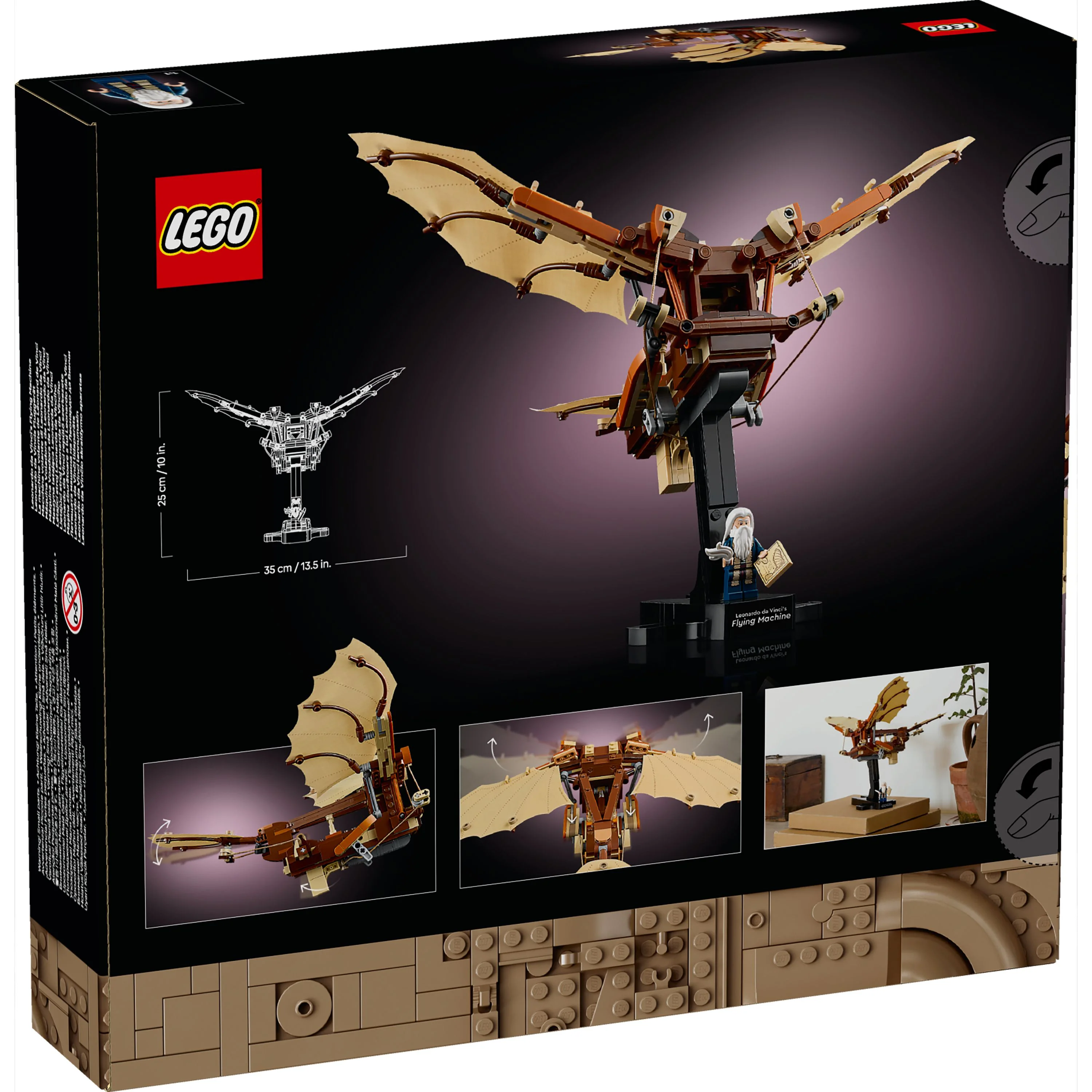 LEGO 10363 Icons Leonardo da Vinci’s Flying Machine - Image 10