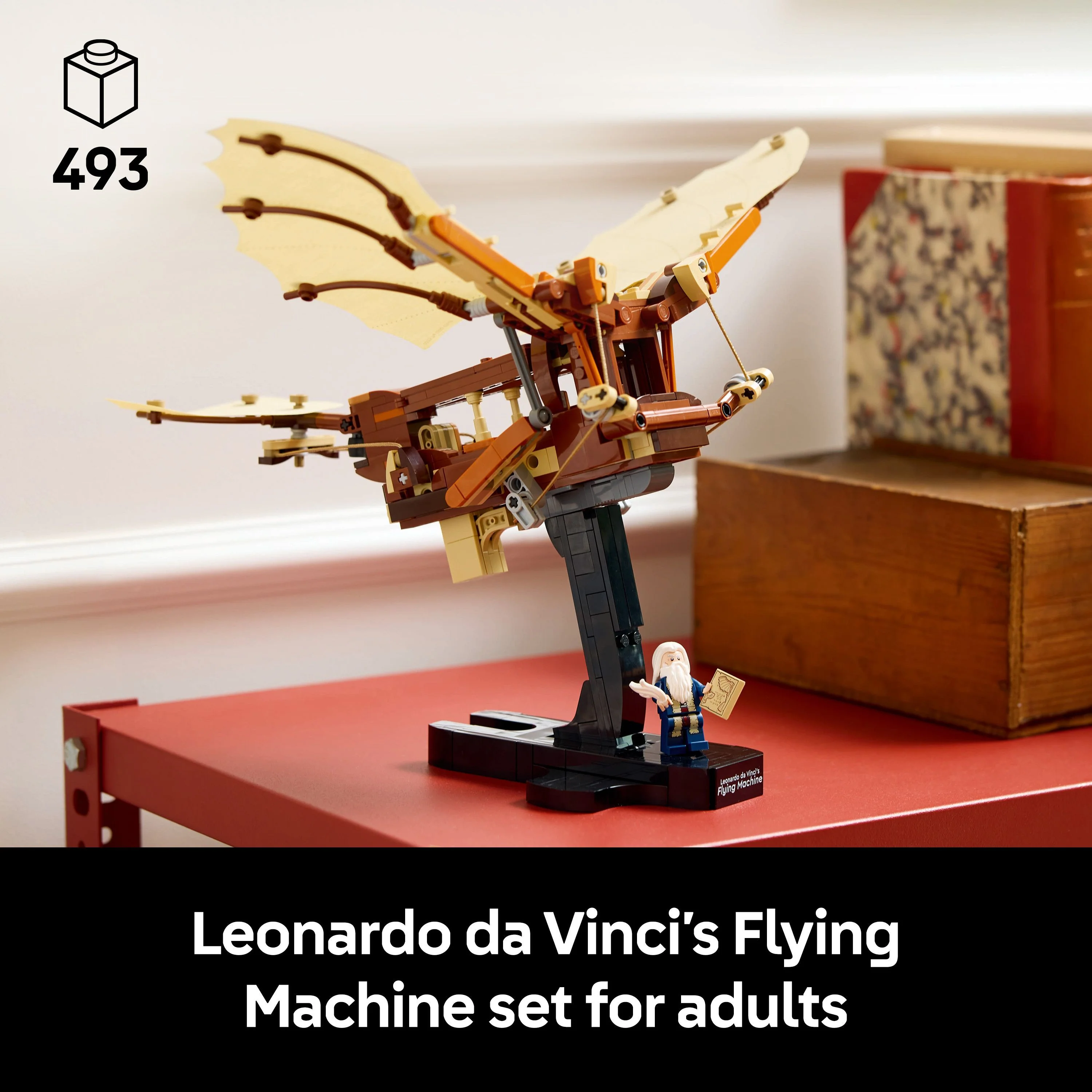 LEGO 10363 Icons Leonardo da Vinci’s Flying Machine - Image 4