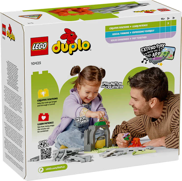 LEGO 10425 DUPLO Trains Train Tunnel And Tracks Expansion Set - Image 10