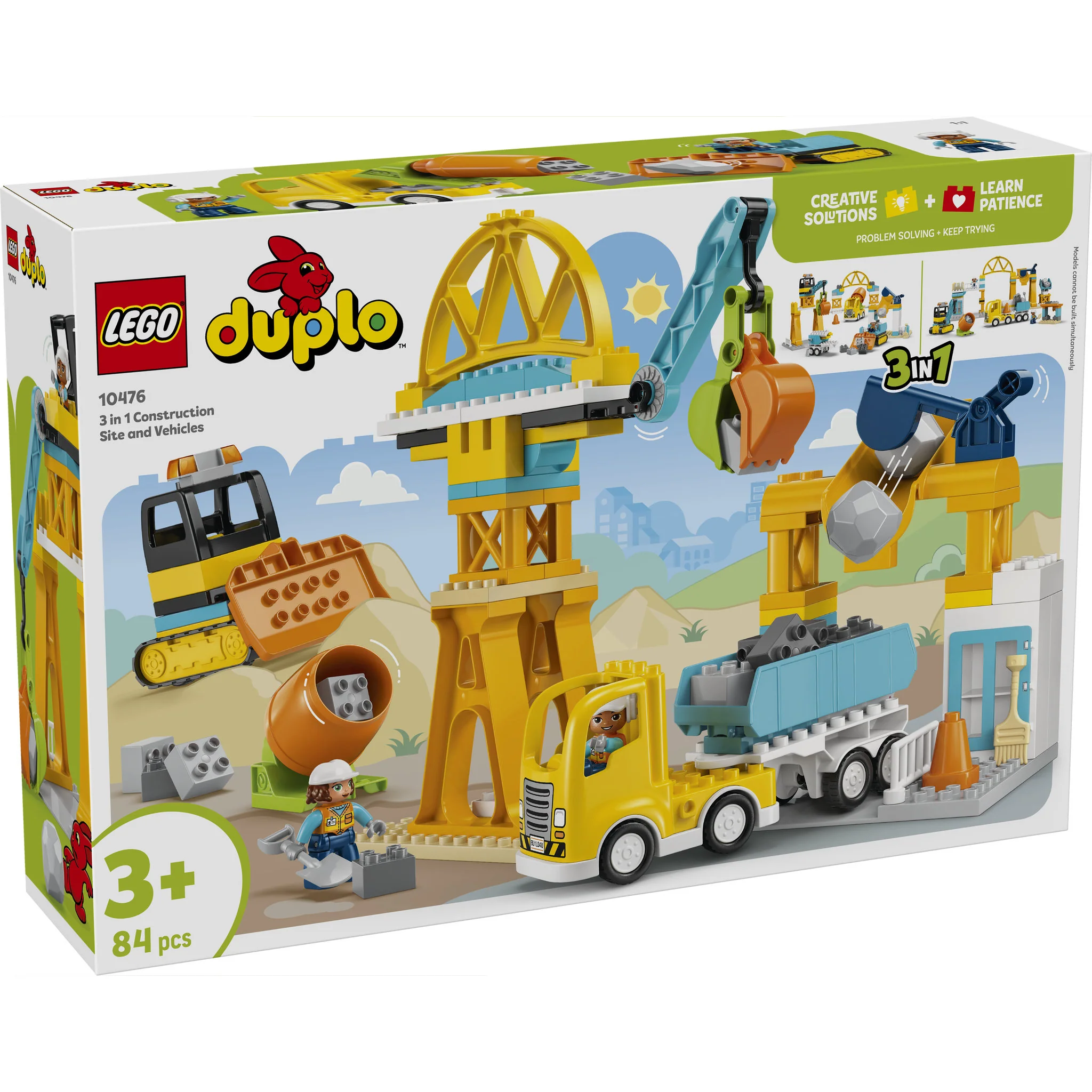 LEGO 10476 DUPLO 3 In 1 Construction Site And Vehicles - Image 2