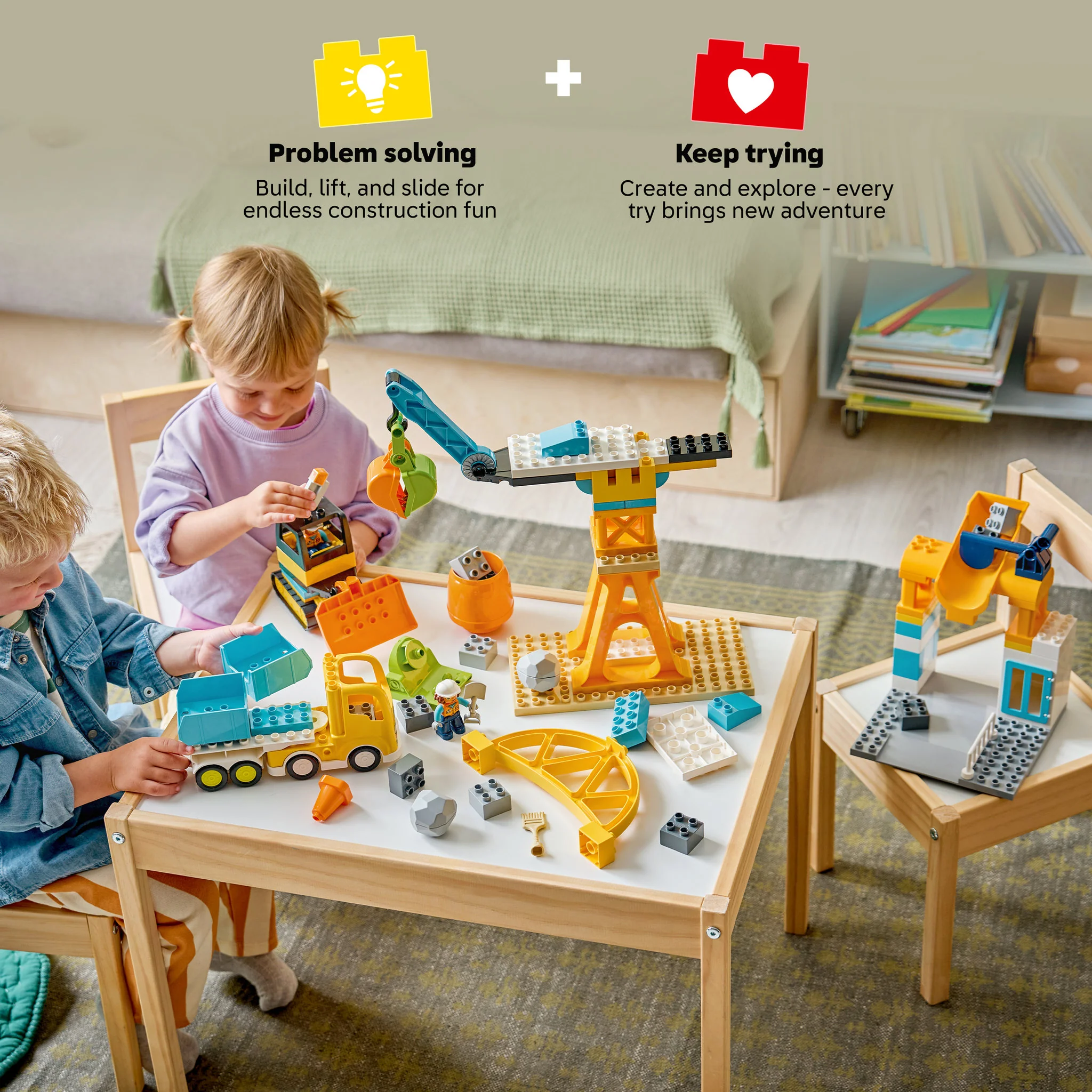 LEGO 10476 DUPLO 3 In 1 Construction Site And Vehicles - Image 5