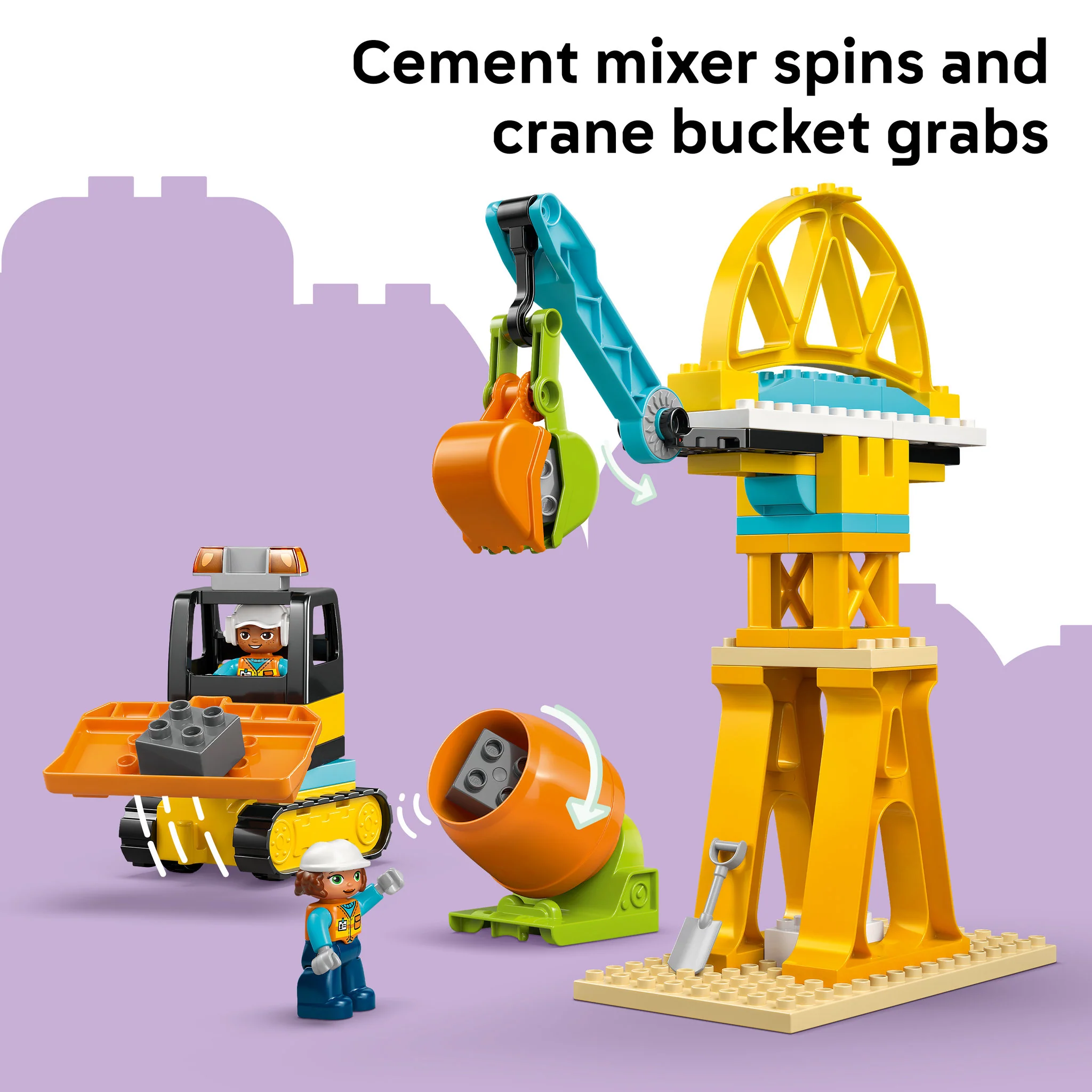 LEGO 10476 DUPLO 3 In 1 Construction Site And Vehicles - Image 7