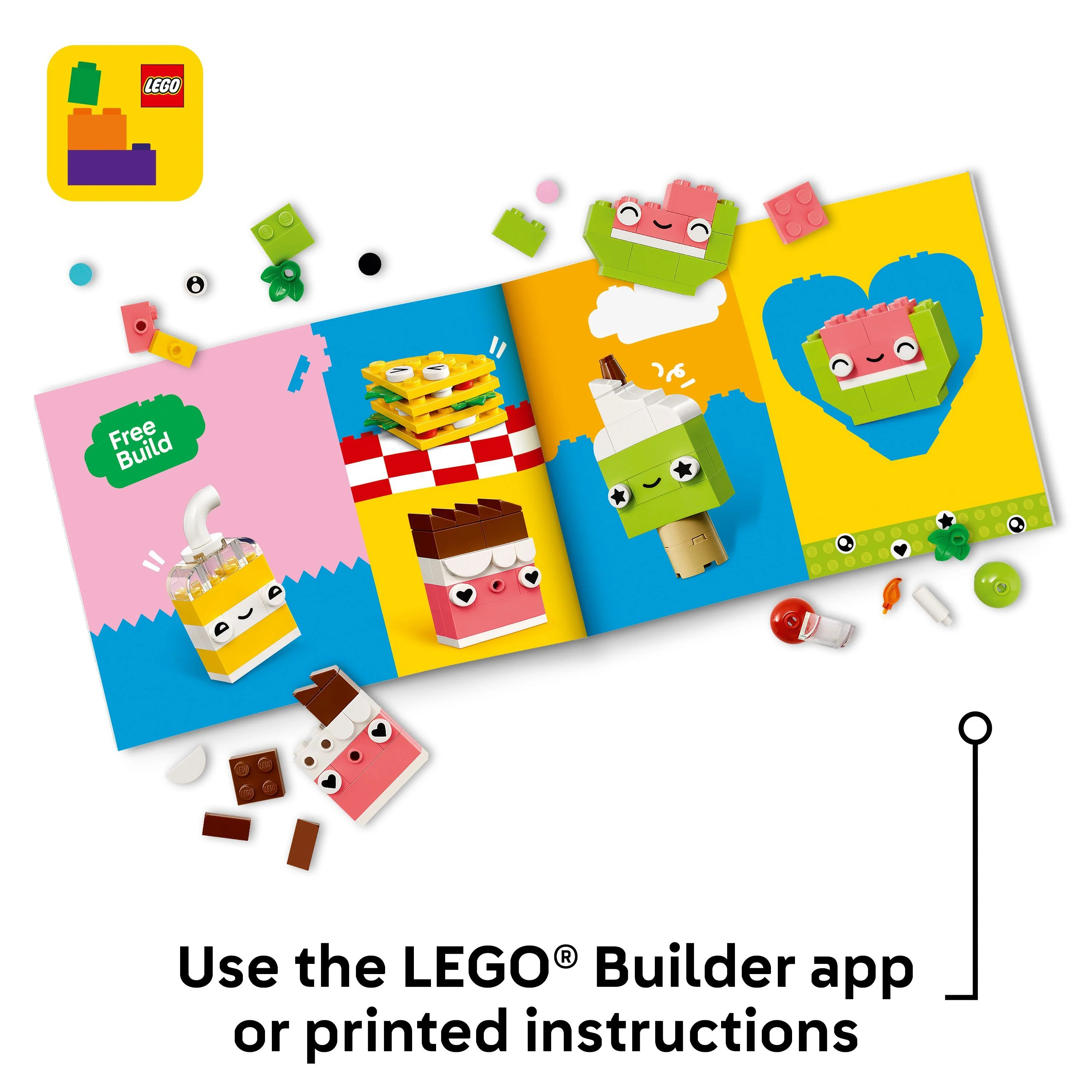 LEGO 11039 Classic Creative Food Friends - Image 6