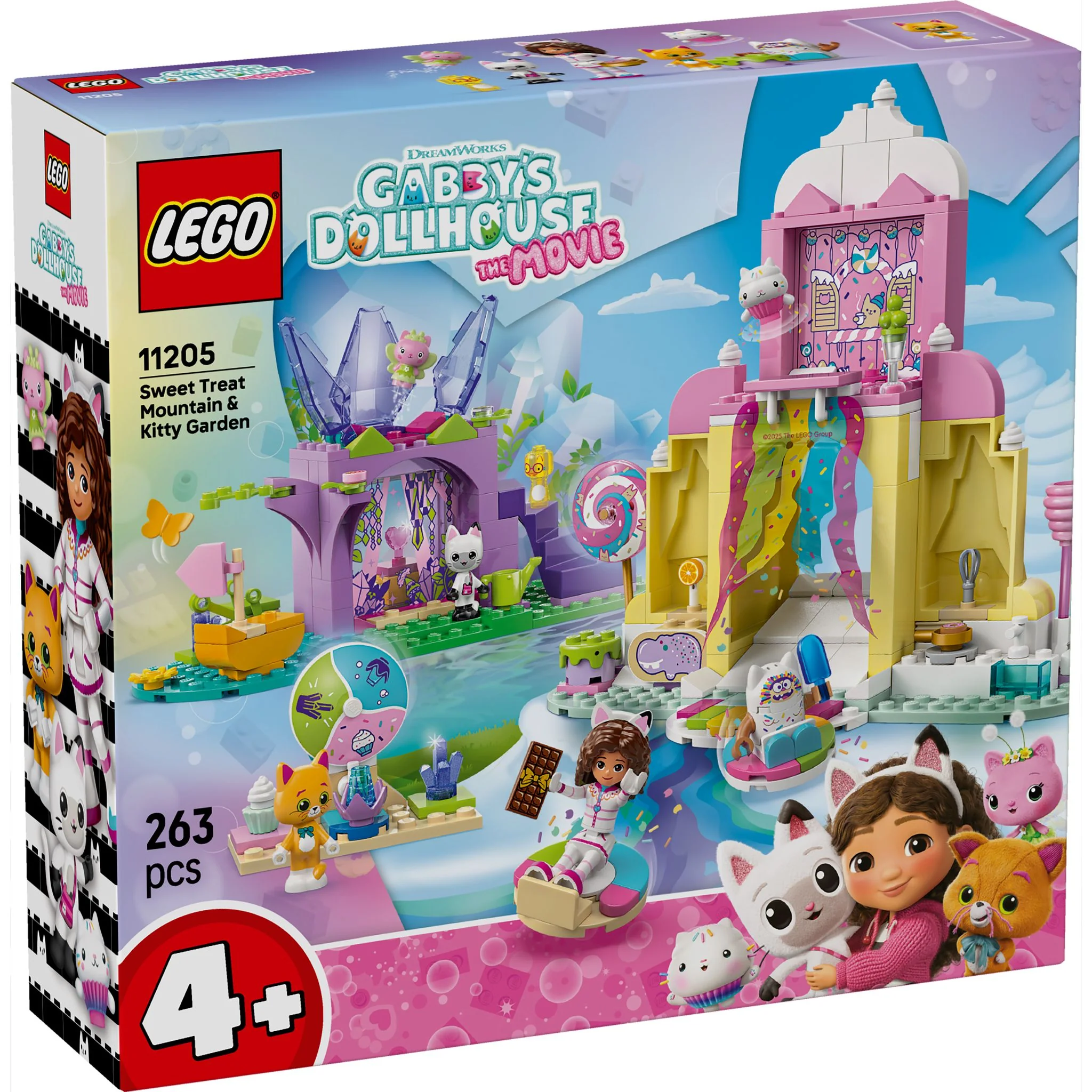 LEGO 11205 Gabby’s Dollhouse Sweet Treat Mountain & Kitty Garden - Image 2