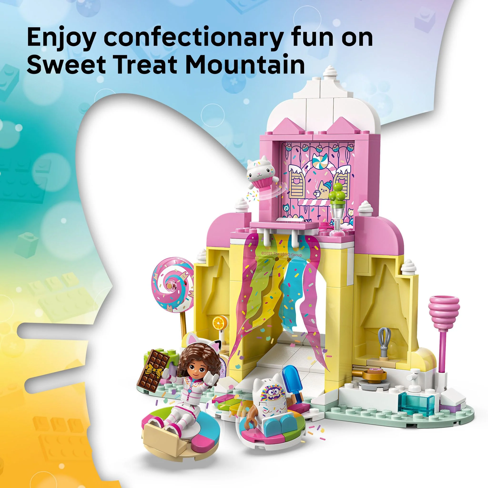 LEGO 11205 Gabby’s Dollhouse Sweet Treat Mountain & Kitty Garden - Image 5