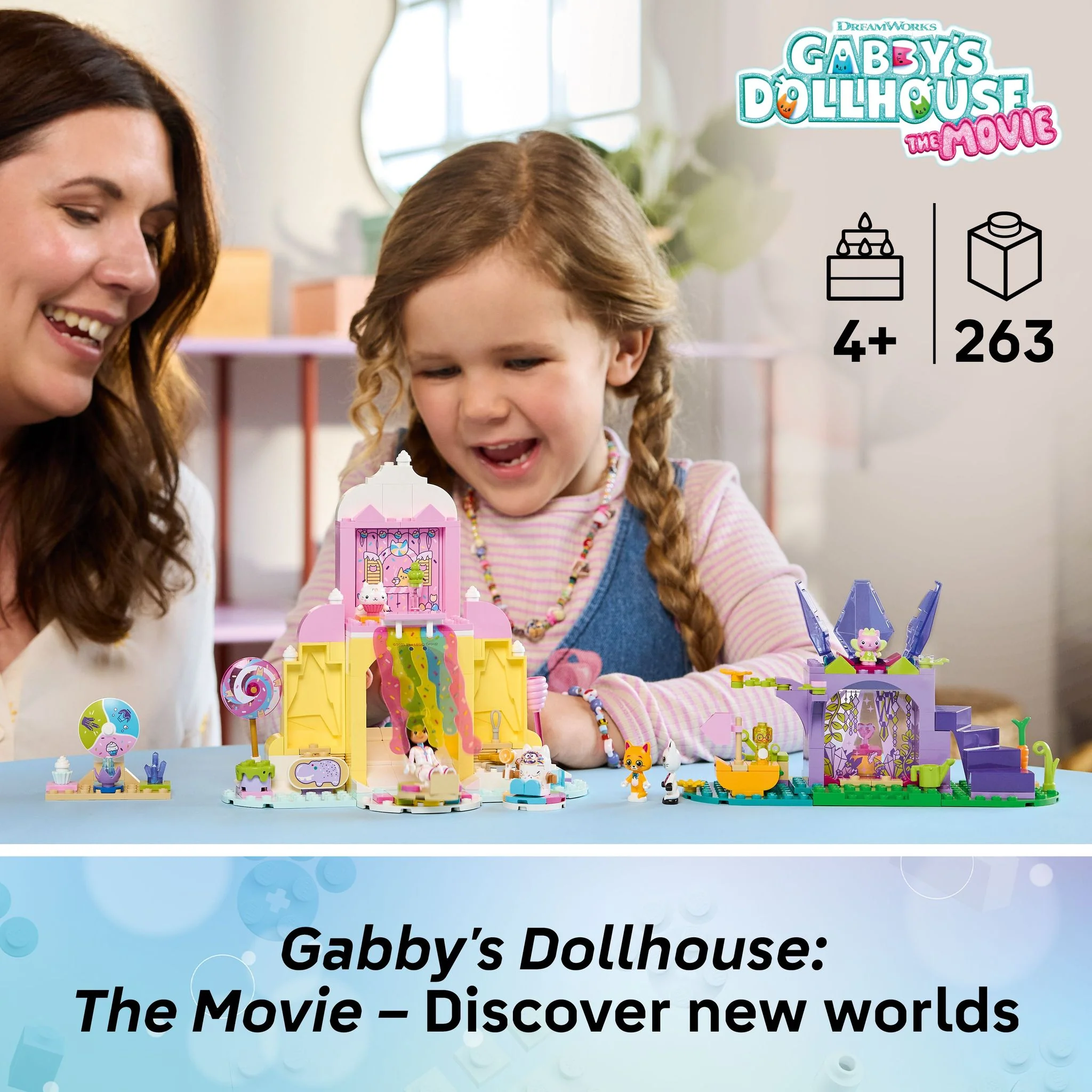 LEGO 11205 Gabby’s Dollhouse Sweet Treat Mountain & Kitty Garden - Image 7
