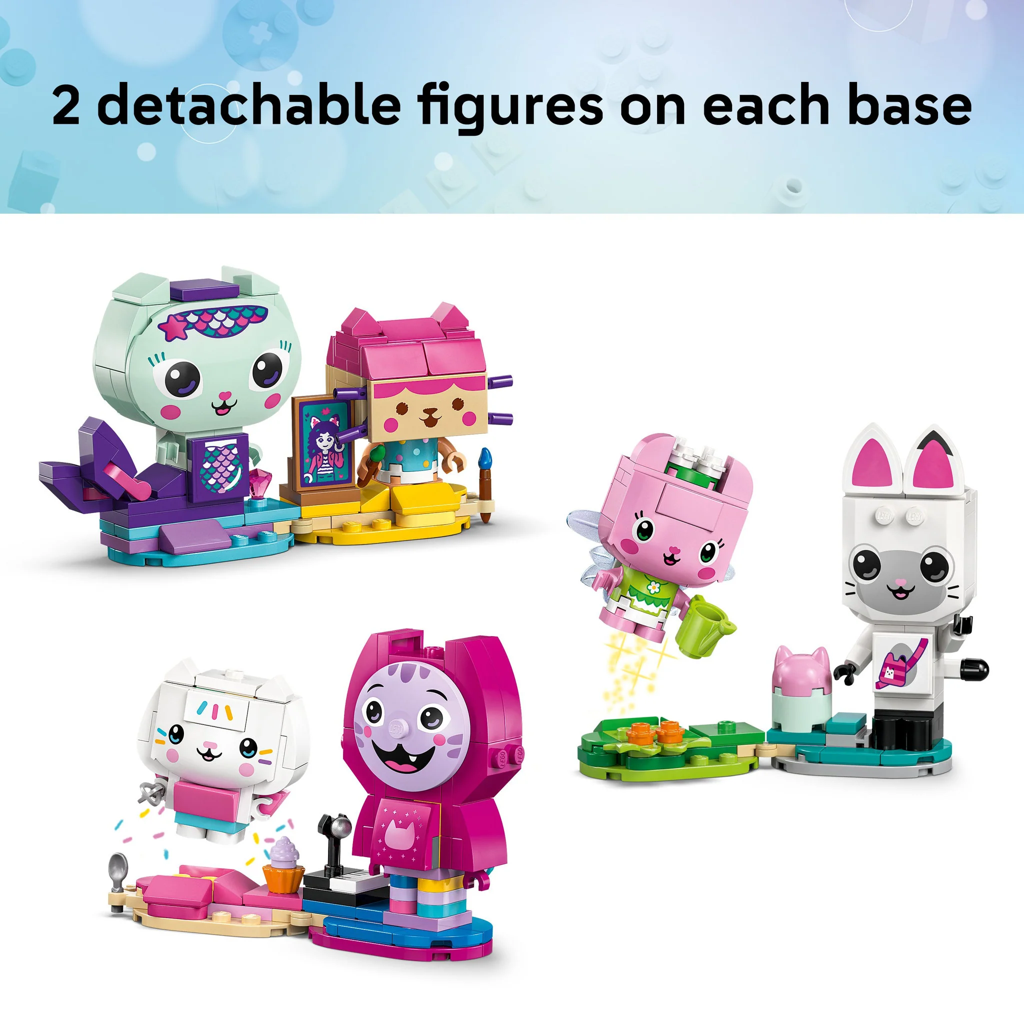 LEGO 11215 Gabby's Dollhouse Brick-Built Cat Friends - Image 8