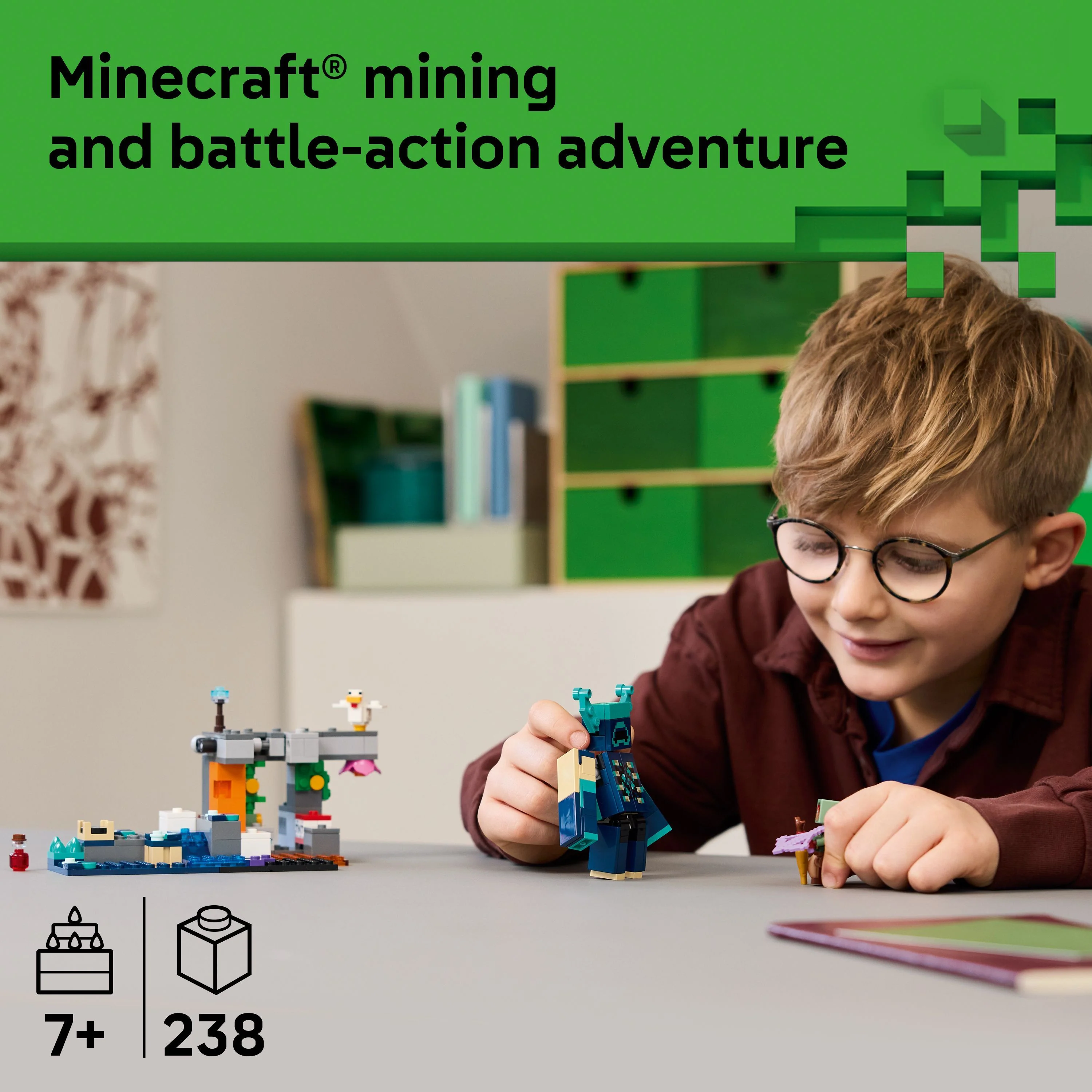 LEGO 21274 Minecraft The Warden Encounter - Image 4