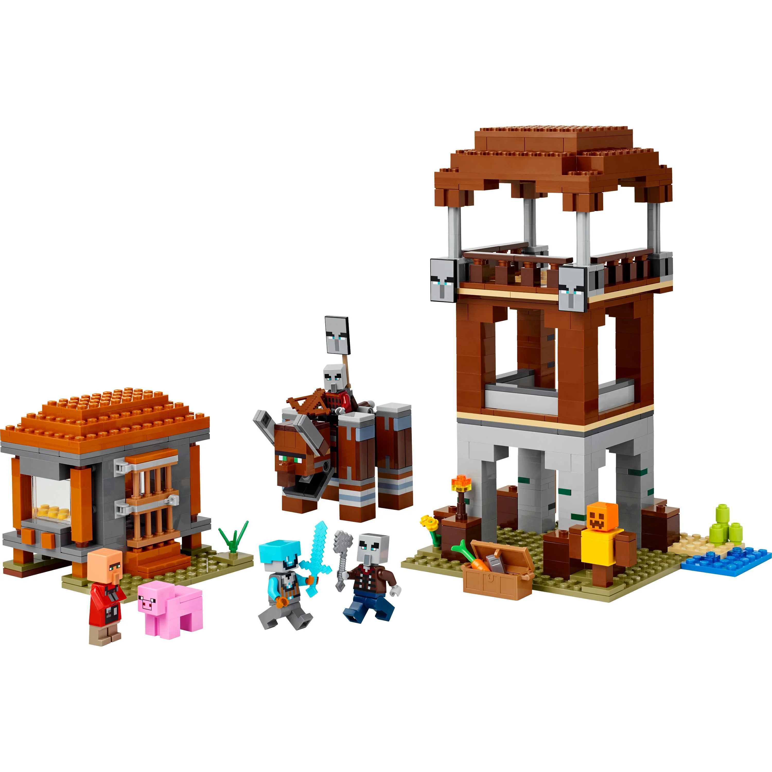 LEGO 21278 Minecraft The Pillager Outpost and Ravager - Image 3