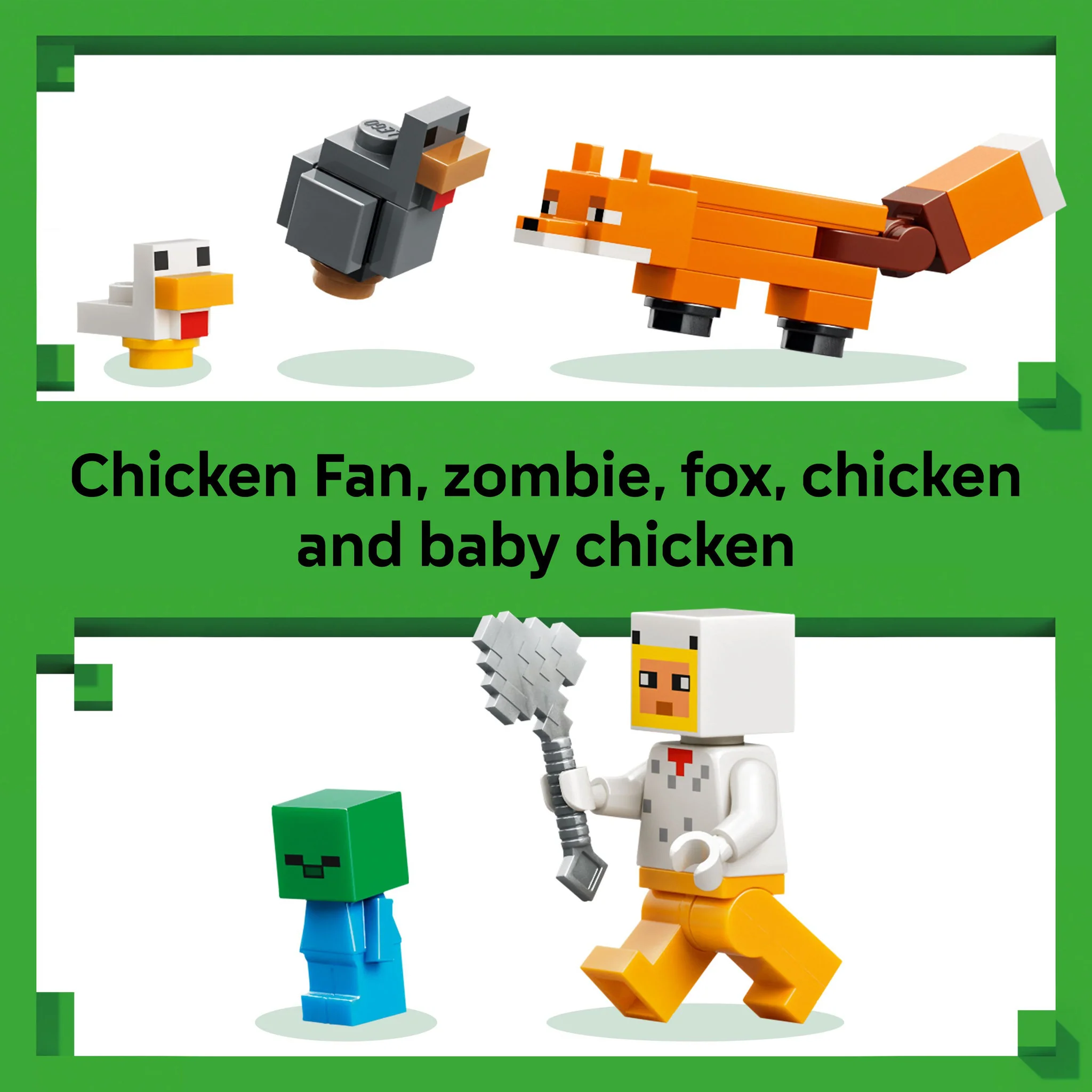 LEGO 21585 Minecraft Chicken Farm - Image 6