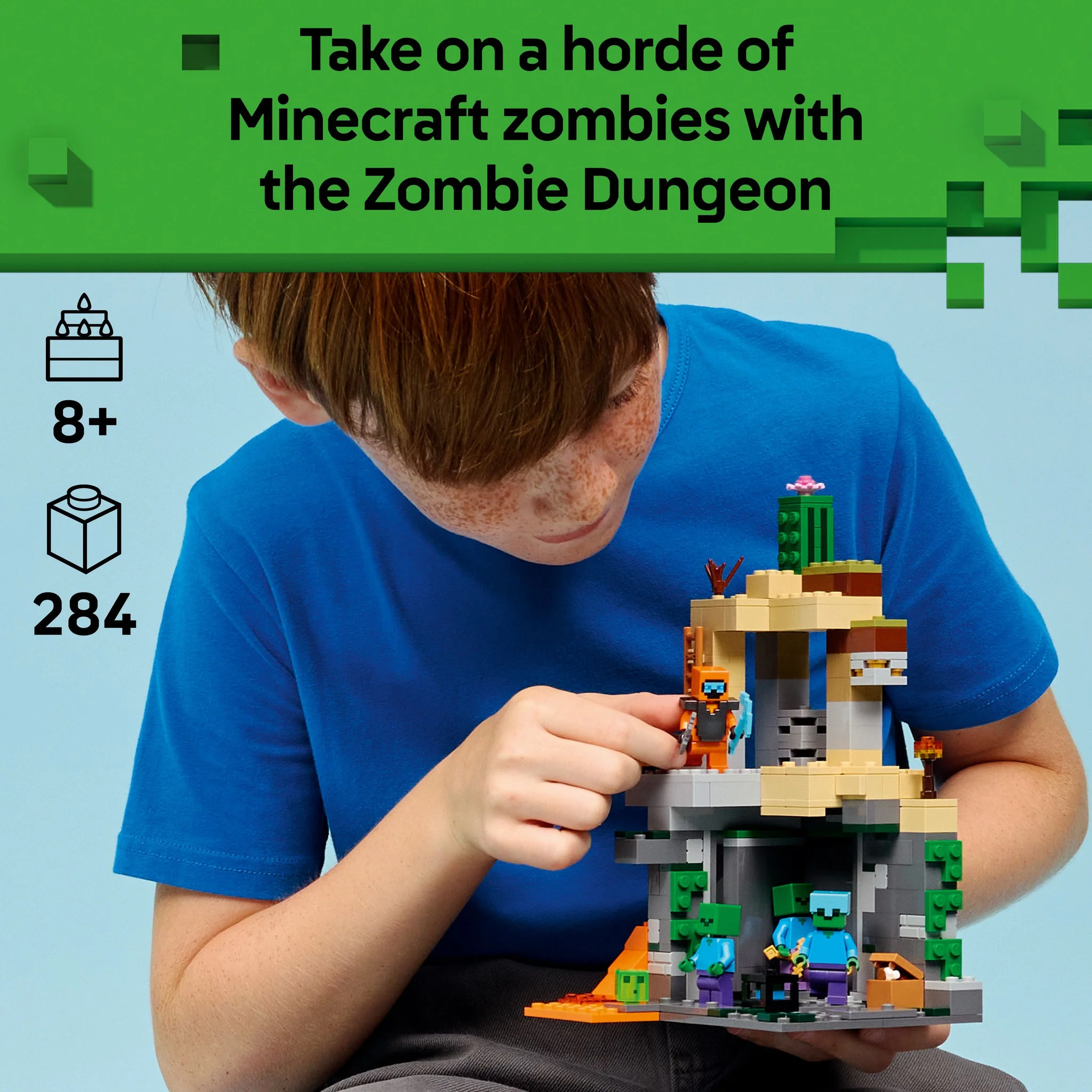 LEGO 21587 Minecraft Zombie Dungeon - Image 8