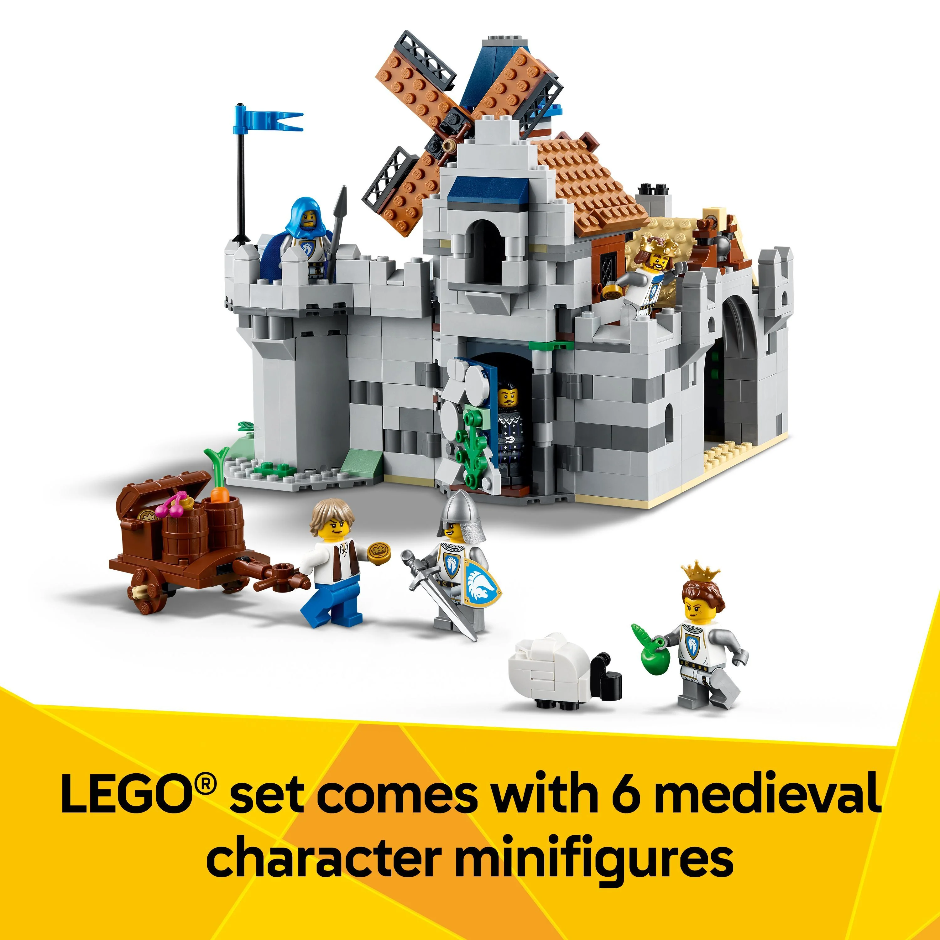 LEGO 31168 Creator Medieval Horse Knight Castle - Image 6