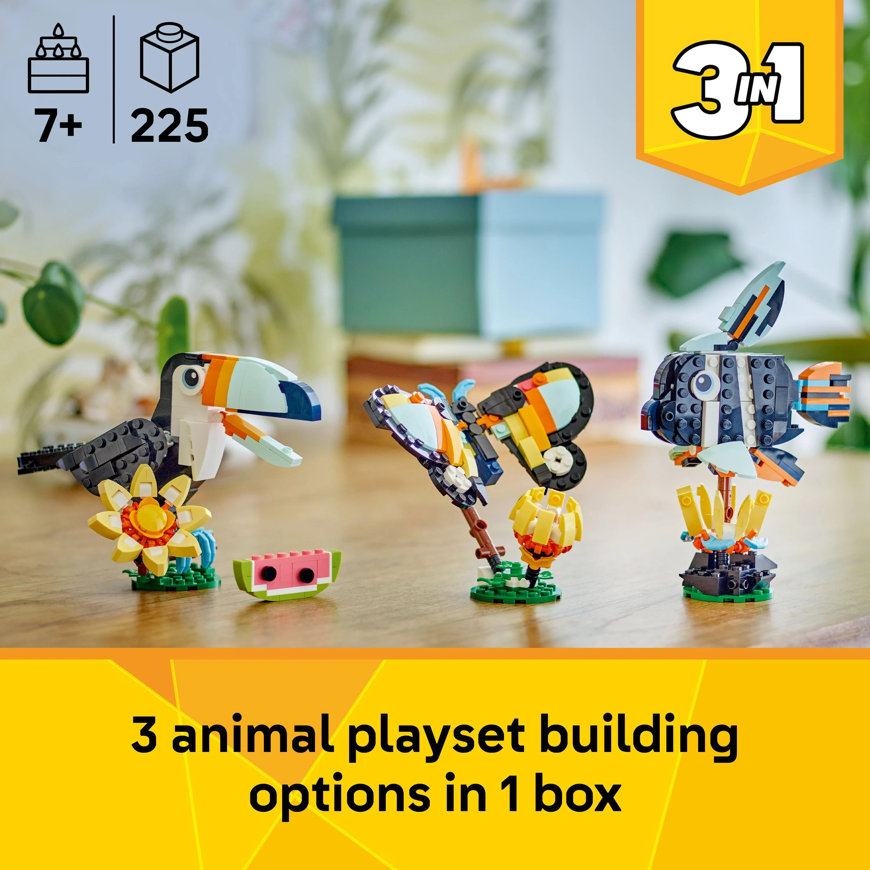 LEGO 31173 Creator Wild Animals: Tropical Toucan - Image 4