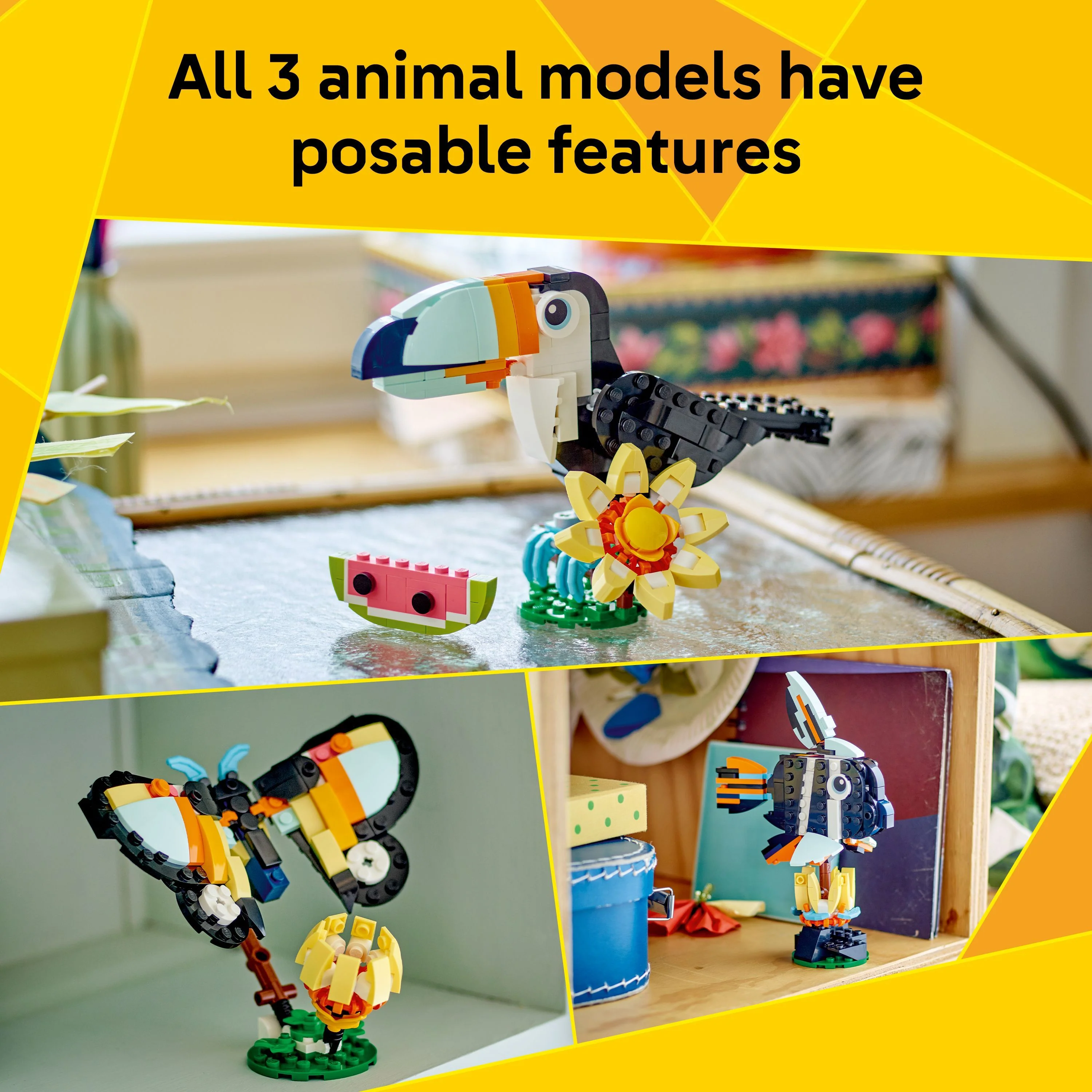 LEGO 31173 Creator Wild Animals: Tropical Toucan - Image 5