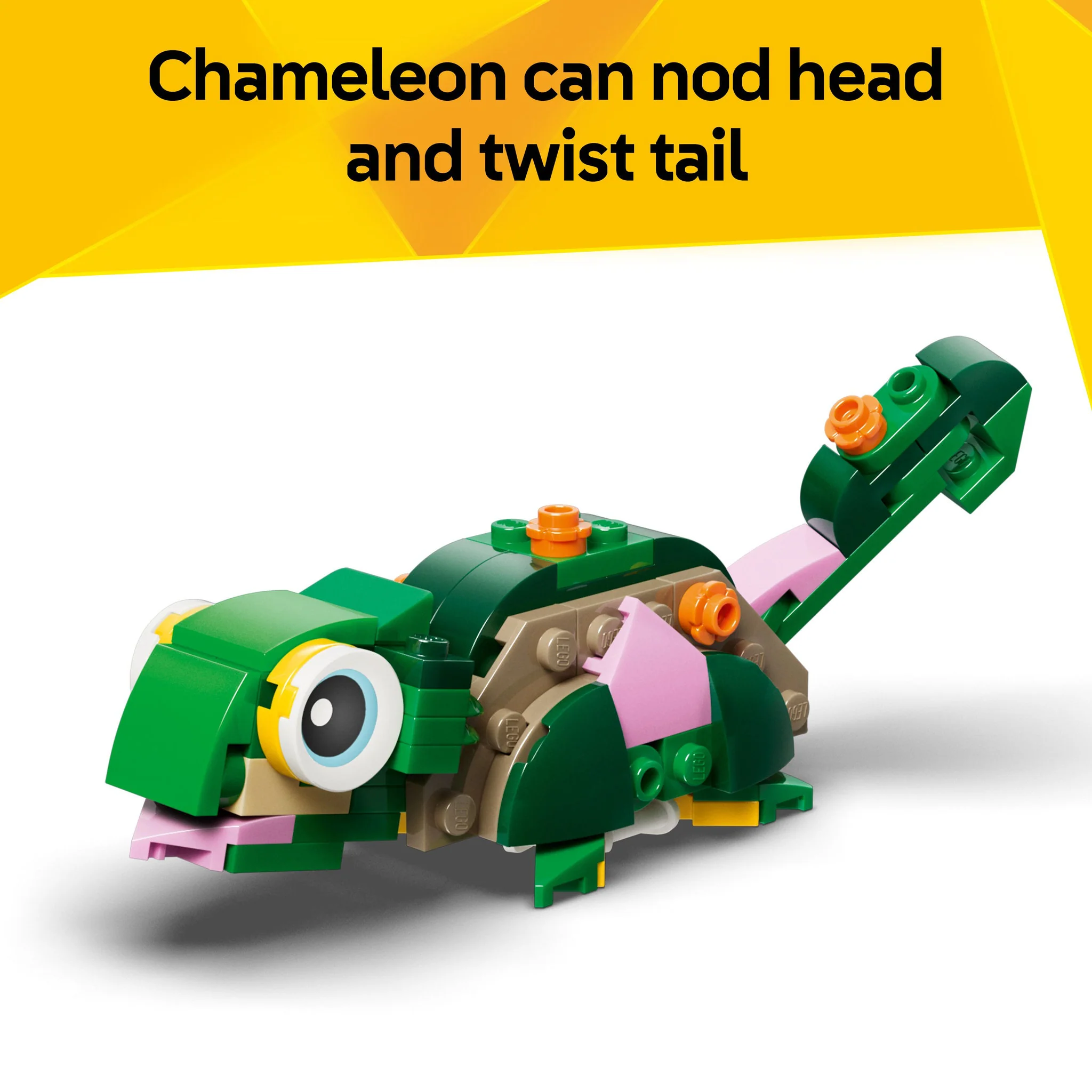 LEGO 31377 Creator Turtle With A Water Lily Flower - Image 6