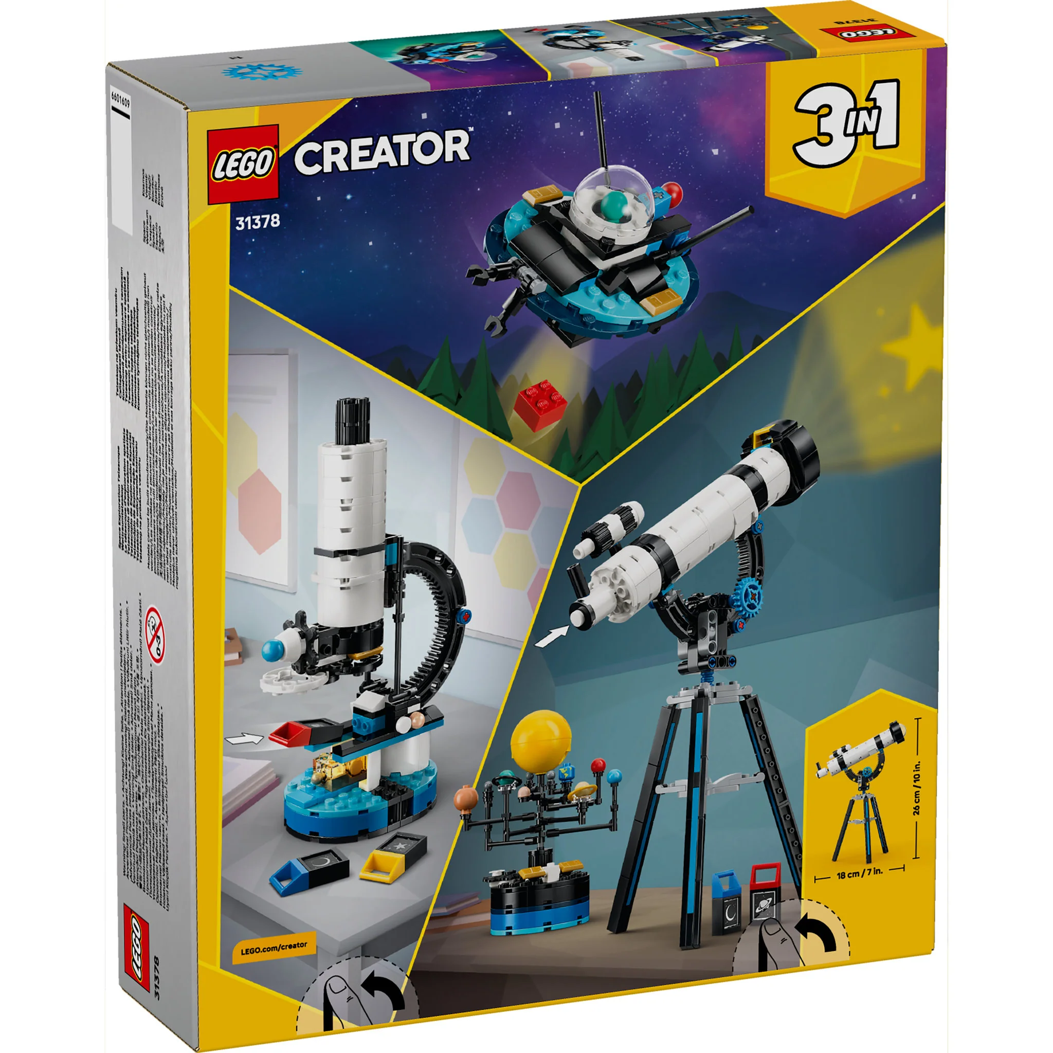 LEGO 31378 Creator Space Exploration Telescope - Image 11