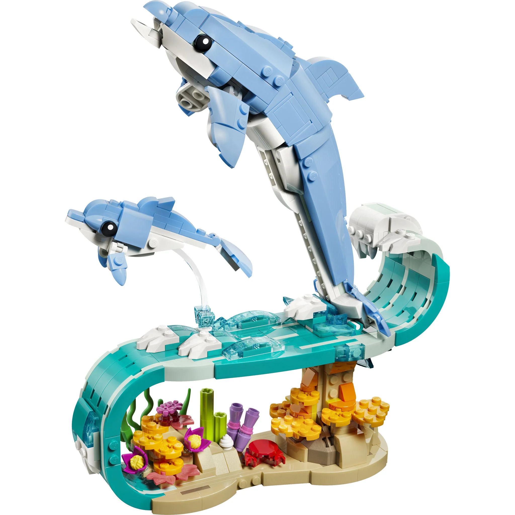 LEGO 31385 Creator Sea Animals: Beautiful Dolphins - Image 3