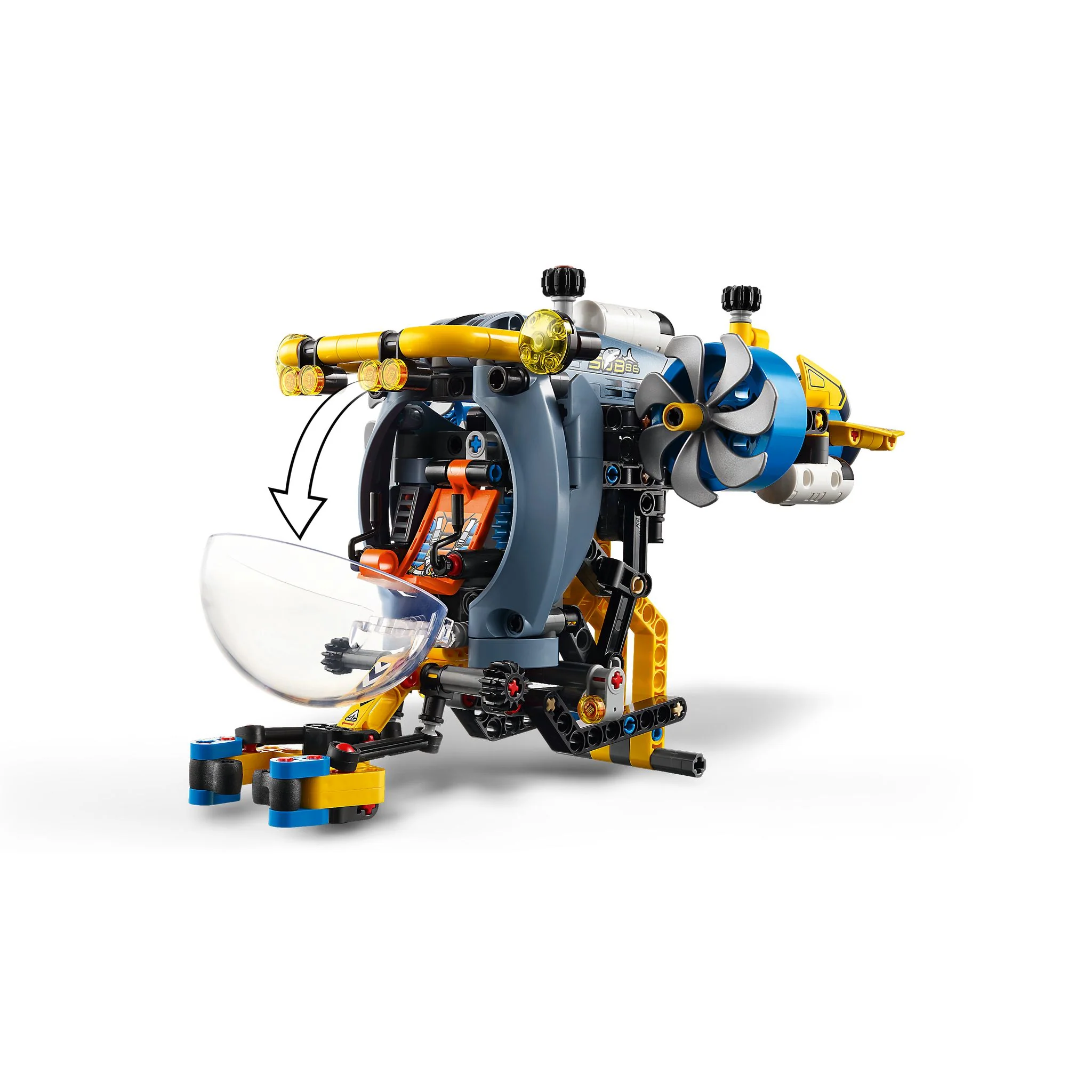 LEGO 42201 Technic Deep-Sea Research Submarine - Image 10