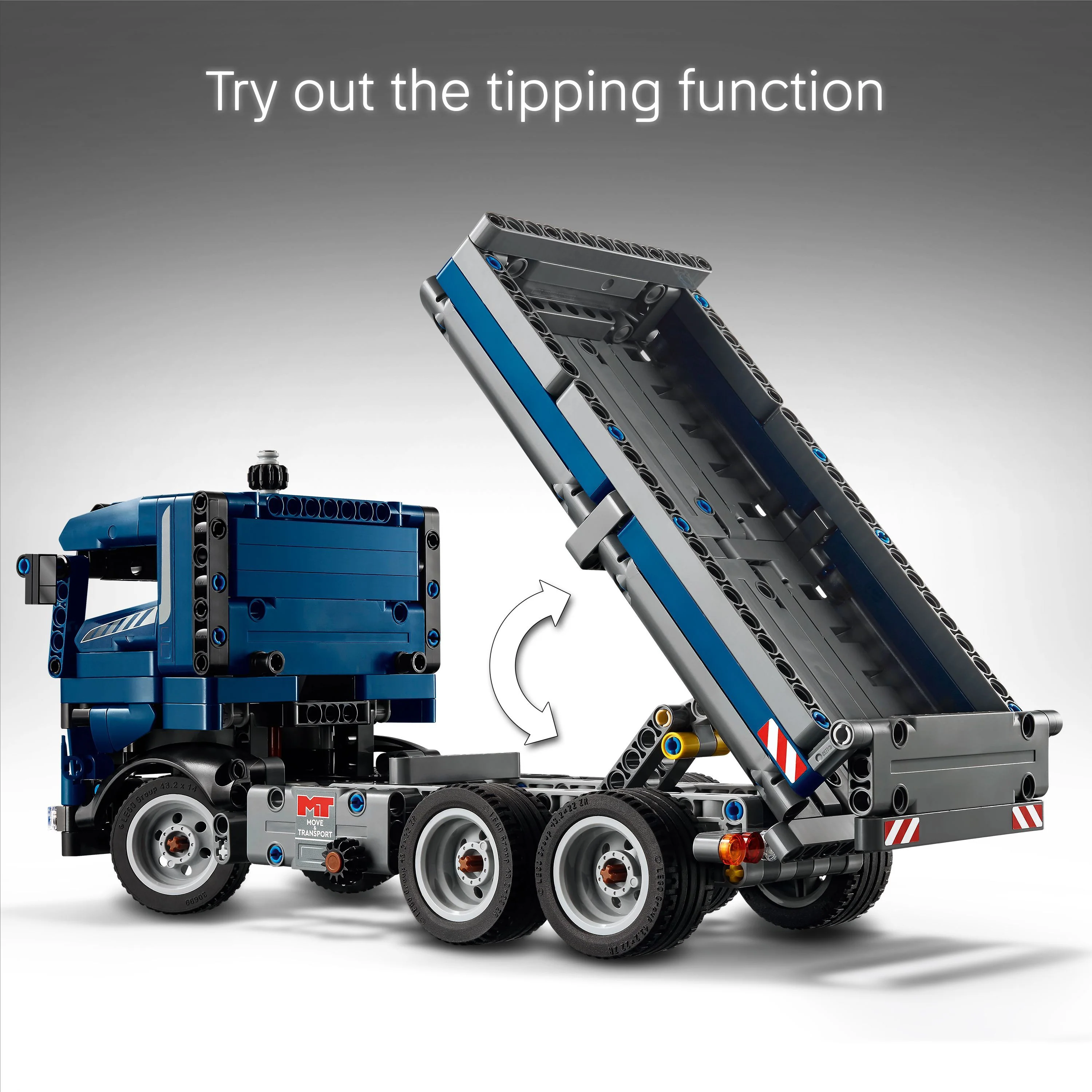 LEGO 42203 Technic Tipping Dump Truck - Image 6